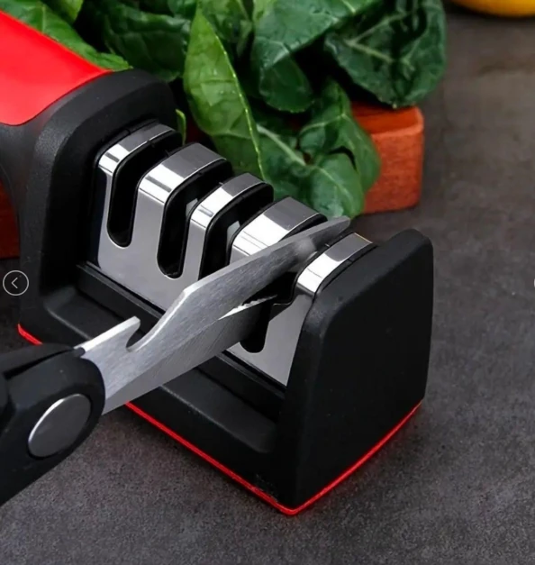 4 Aşamalı Kaymaz Taban Hızlı Bıçak Makas Bileme Aracı