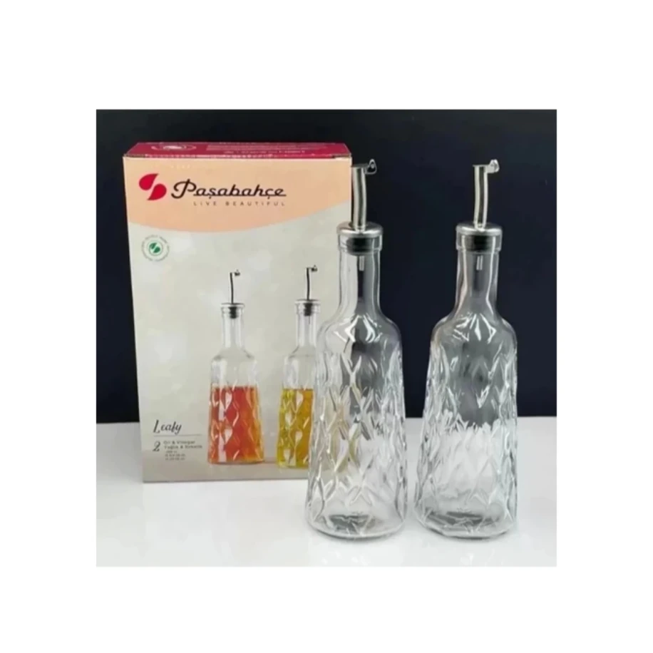 Paşabahçe LEAFY 2 Lİ YAGLIK-SİRKELİK 380 CC METAL KAPAKLI