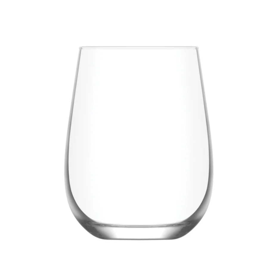 LAV Gaia Cam Meşrubat Bardağı 6'lı 475 ml (Kırmızı Şarap Kadehi/Şarap Bardağı )