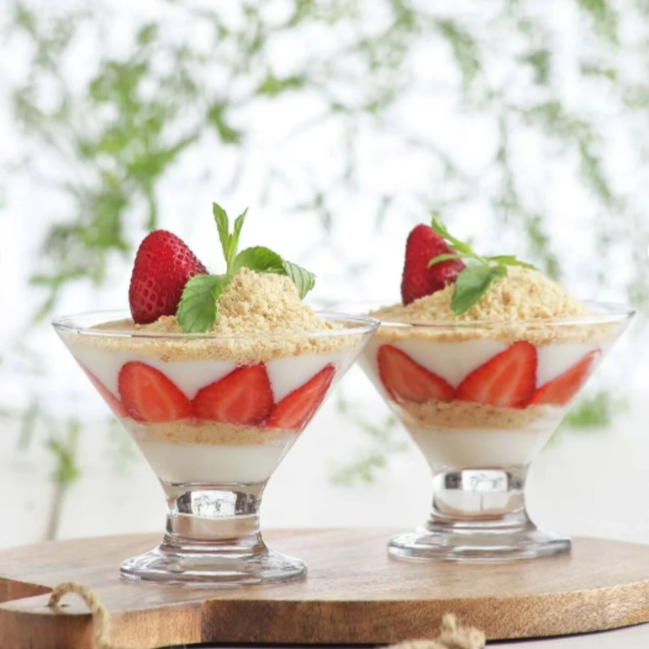 LAV Crema Cam Dondurma & Tatlı Kasesi 6'lı Küçük Boy 165 ml