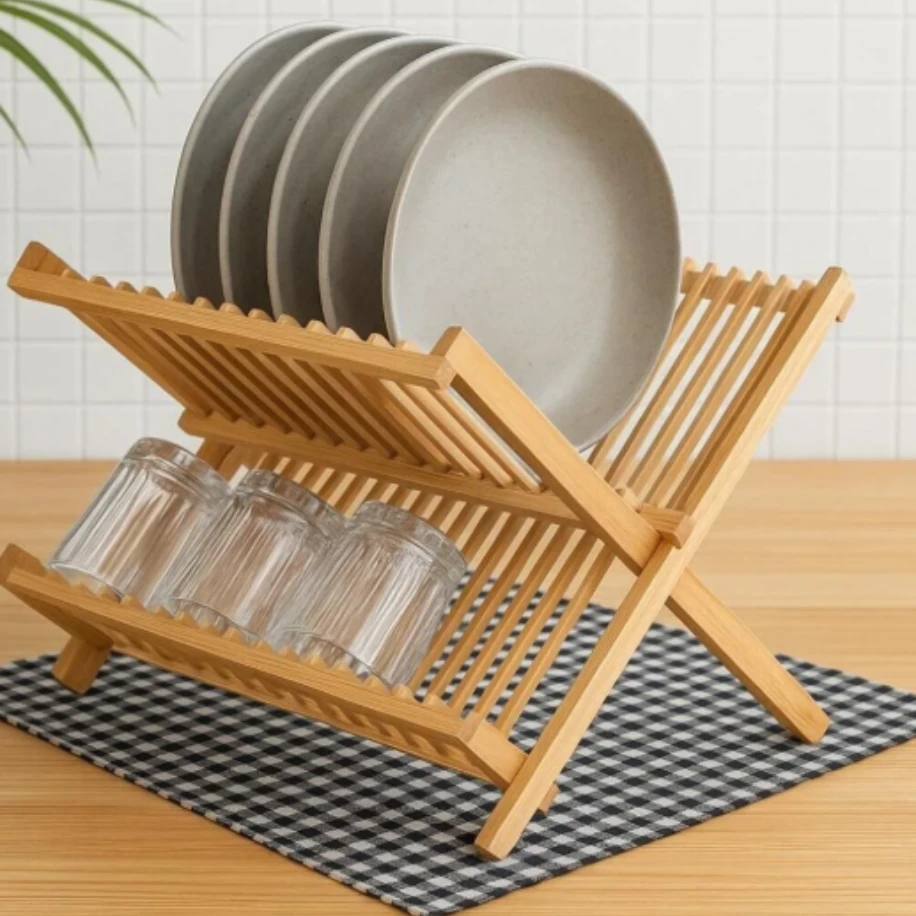 Bambu Tezgah Organizeri, Bambu Bulaşıklık