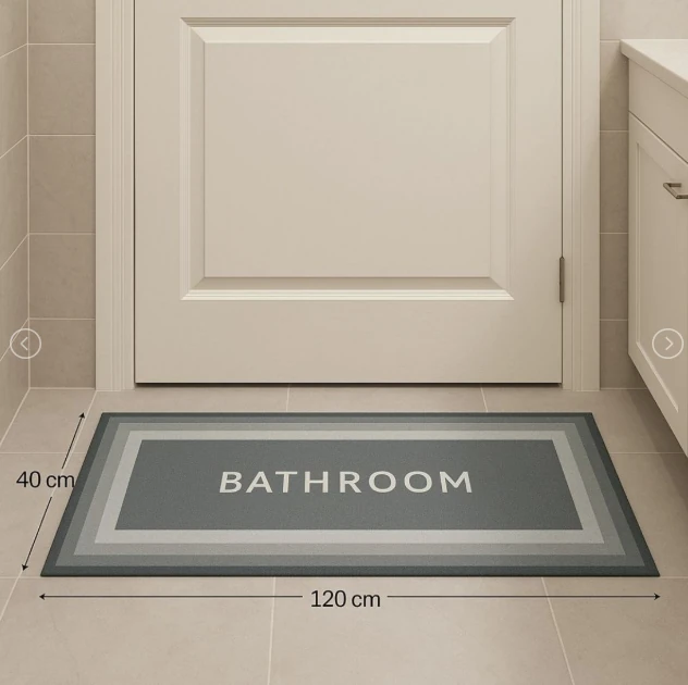 Sihirli Süper Su Emici Kaymaz Tabanlı Uzun Paspas 40×120 cm