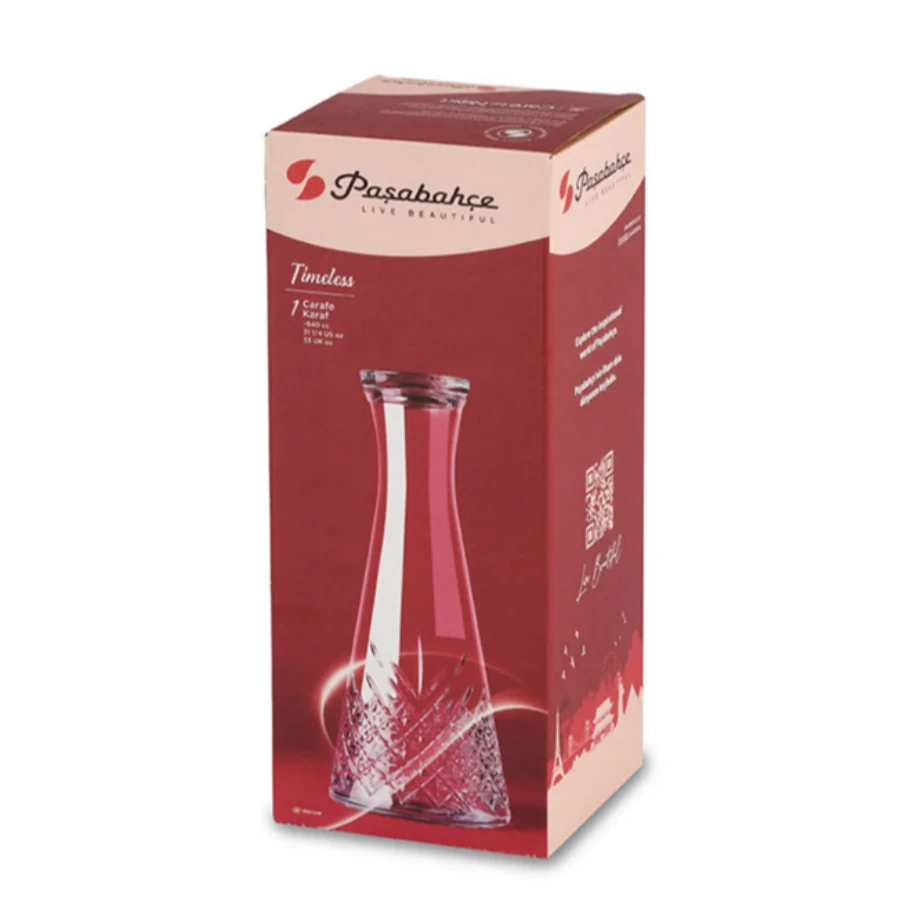 Paşabahçe Timeless Lüx Kapaklı Sürahi Karaf 950105