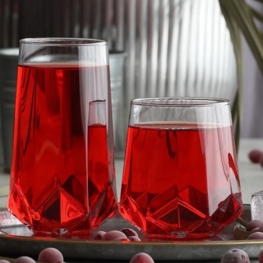 LAV Valeria Bardak - 12 Li Su Meşrubat Bardağı Seti Takımı 2 Boy