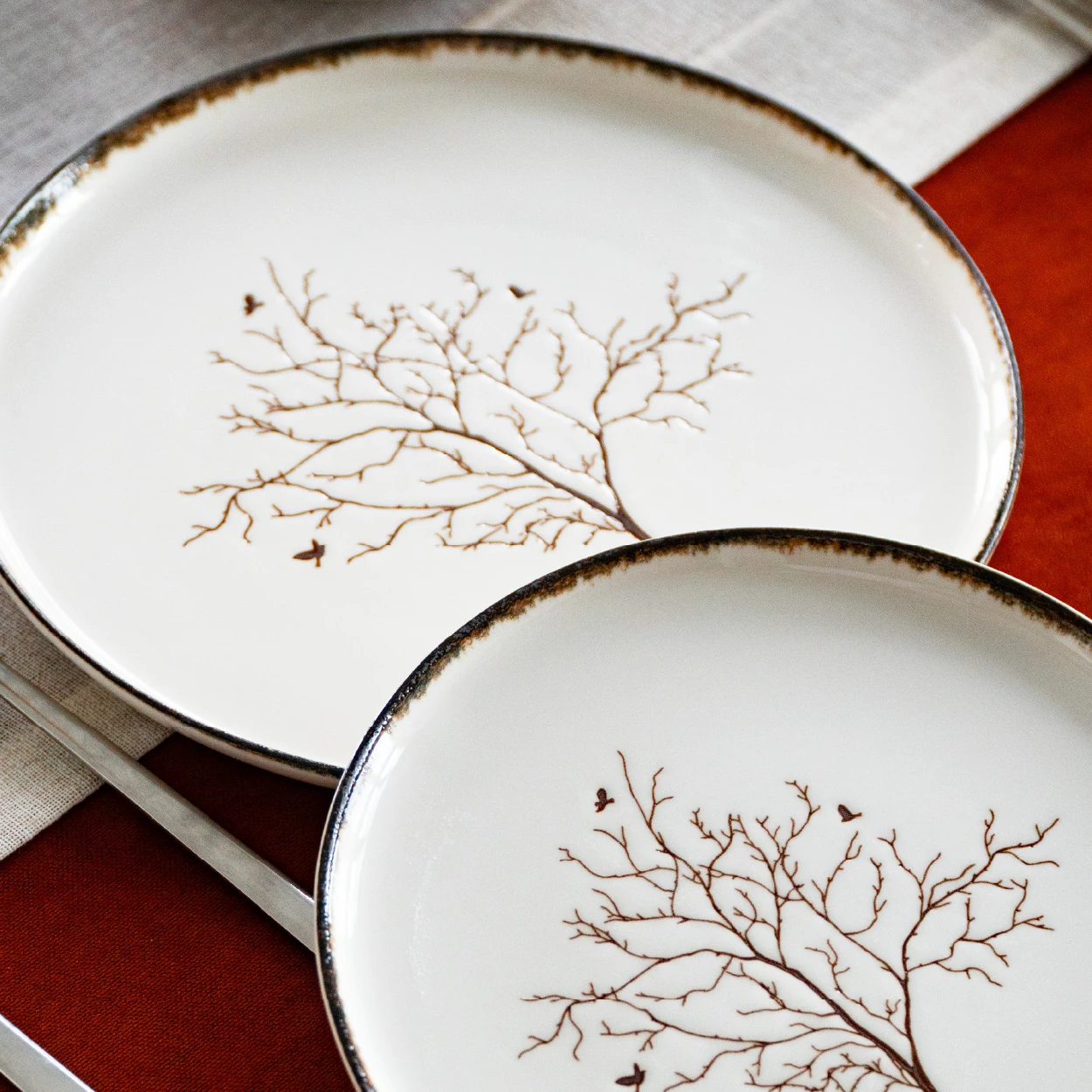 Life Tree Servizio di Piatti Porcellana