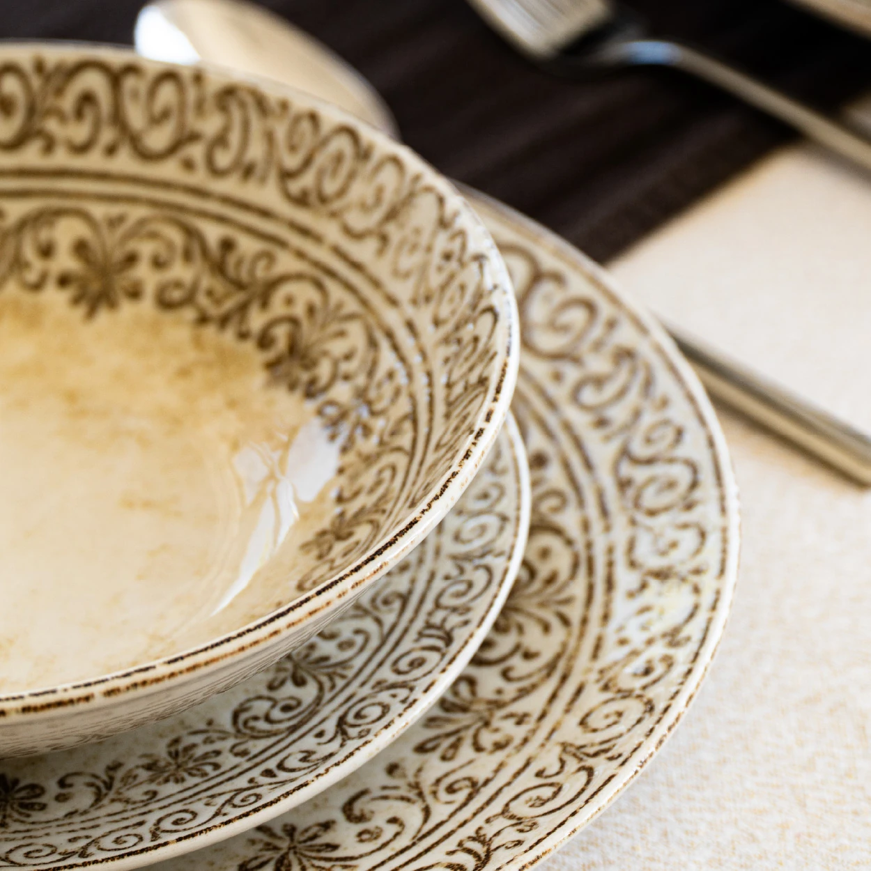 Lusso Servizio di Piatti Porcellana