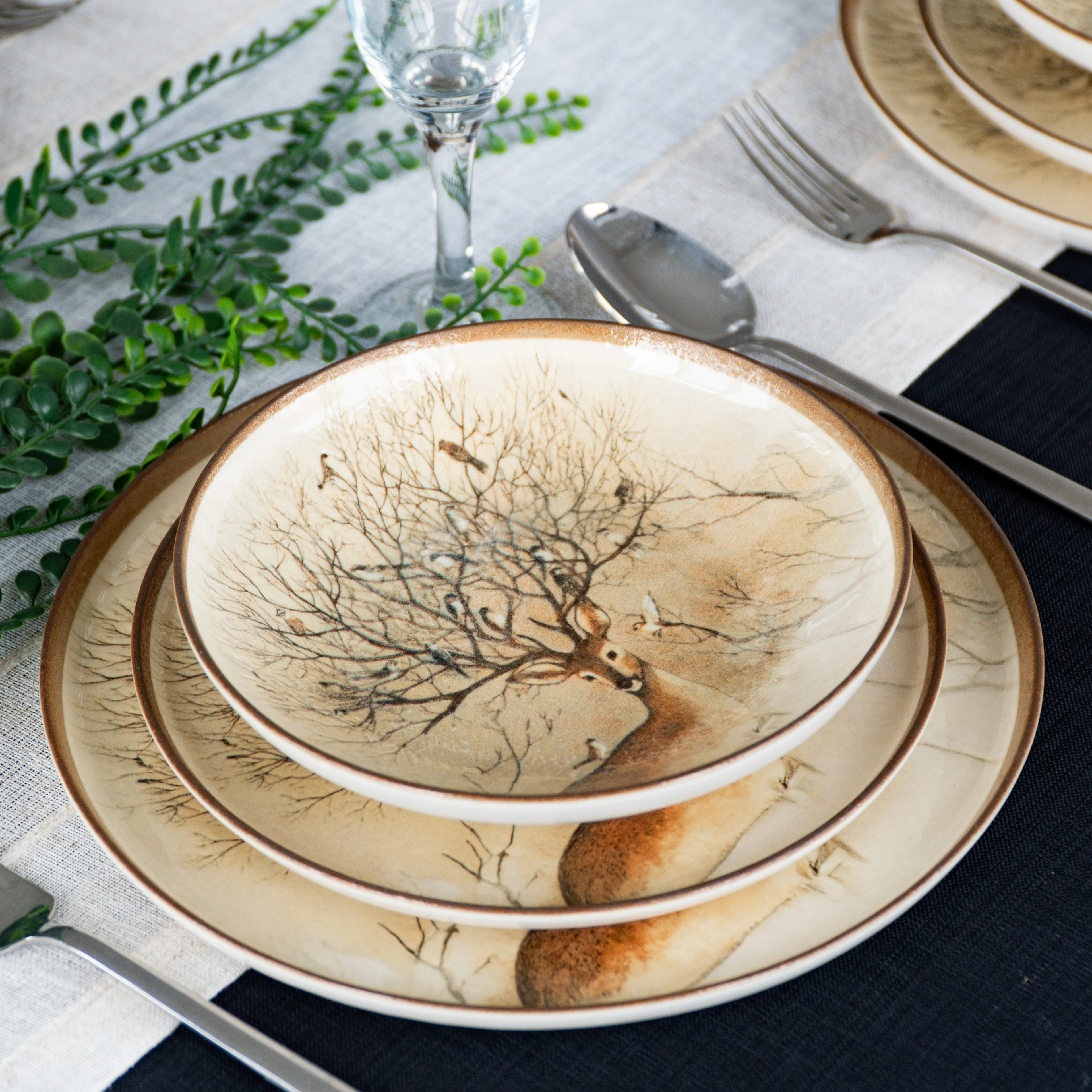 Cerbora Servizio di Piatti Porcellana