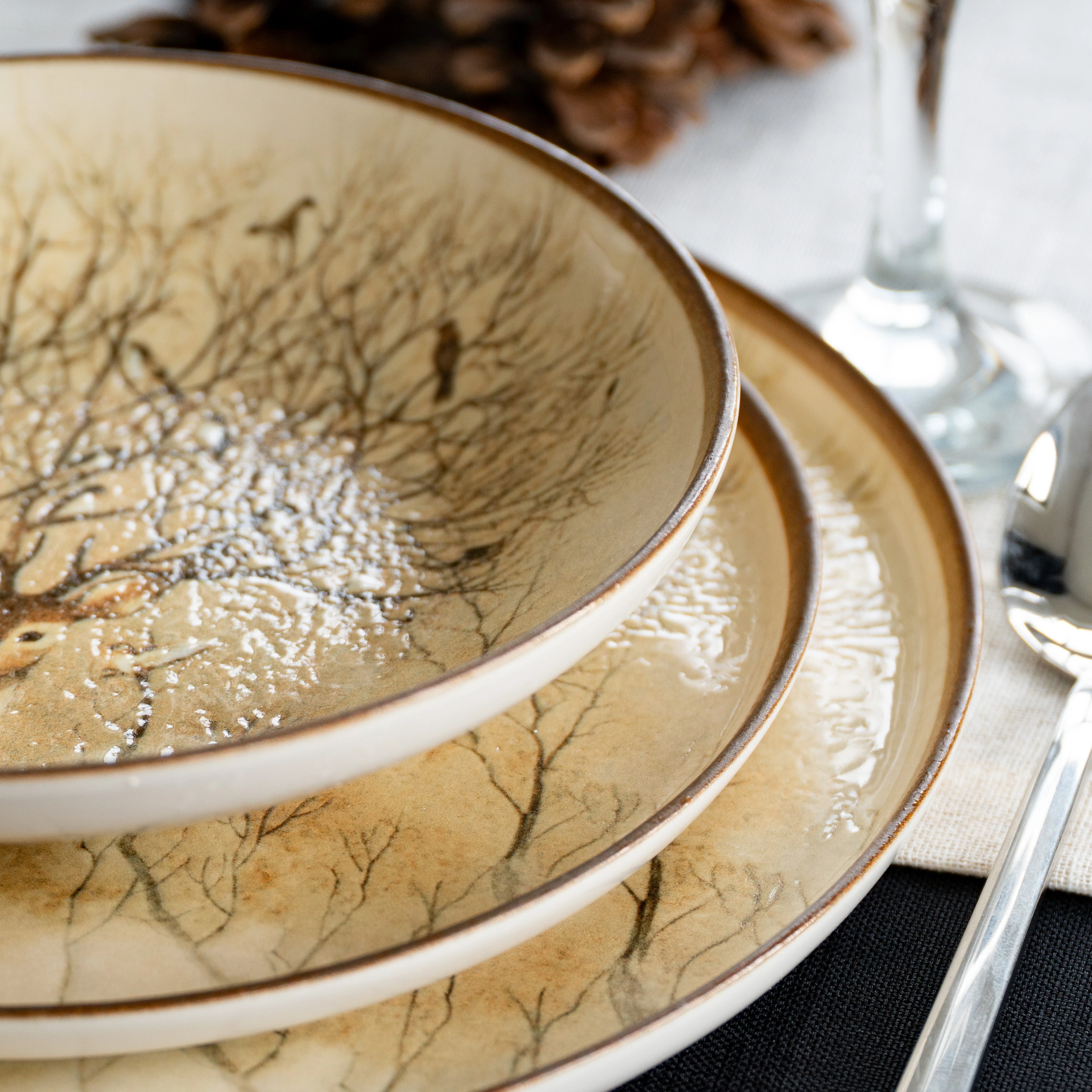 Cerbora Servizio di Piatti Porcellana