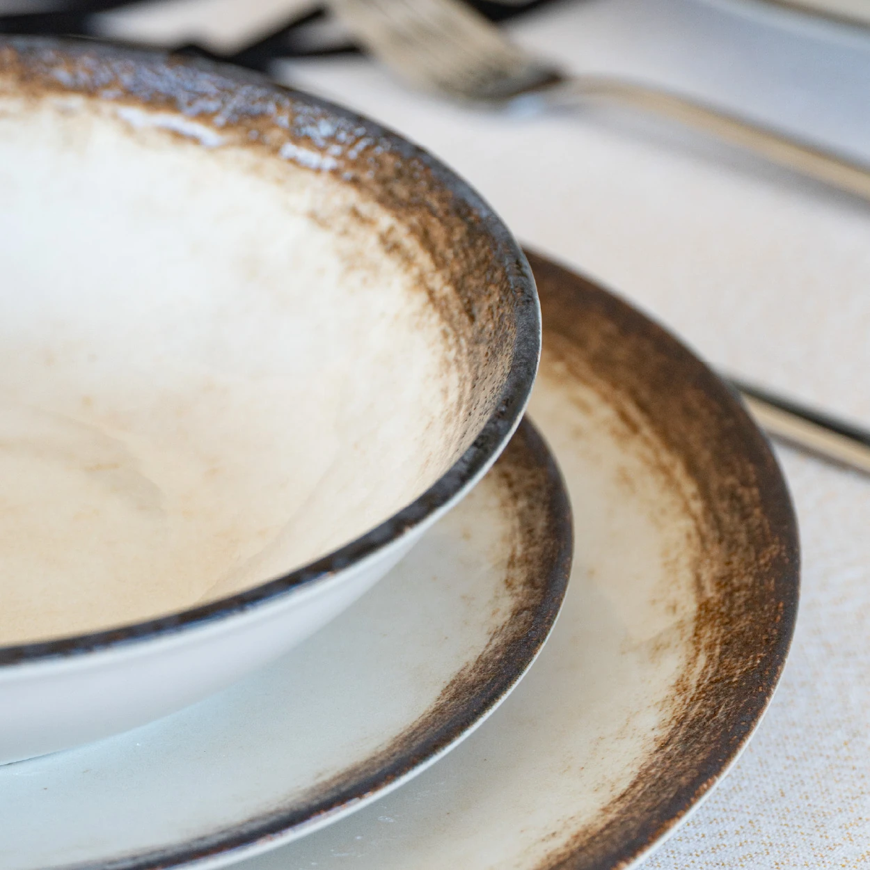 Terra Servizio di Piatti Porcellana