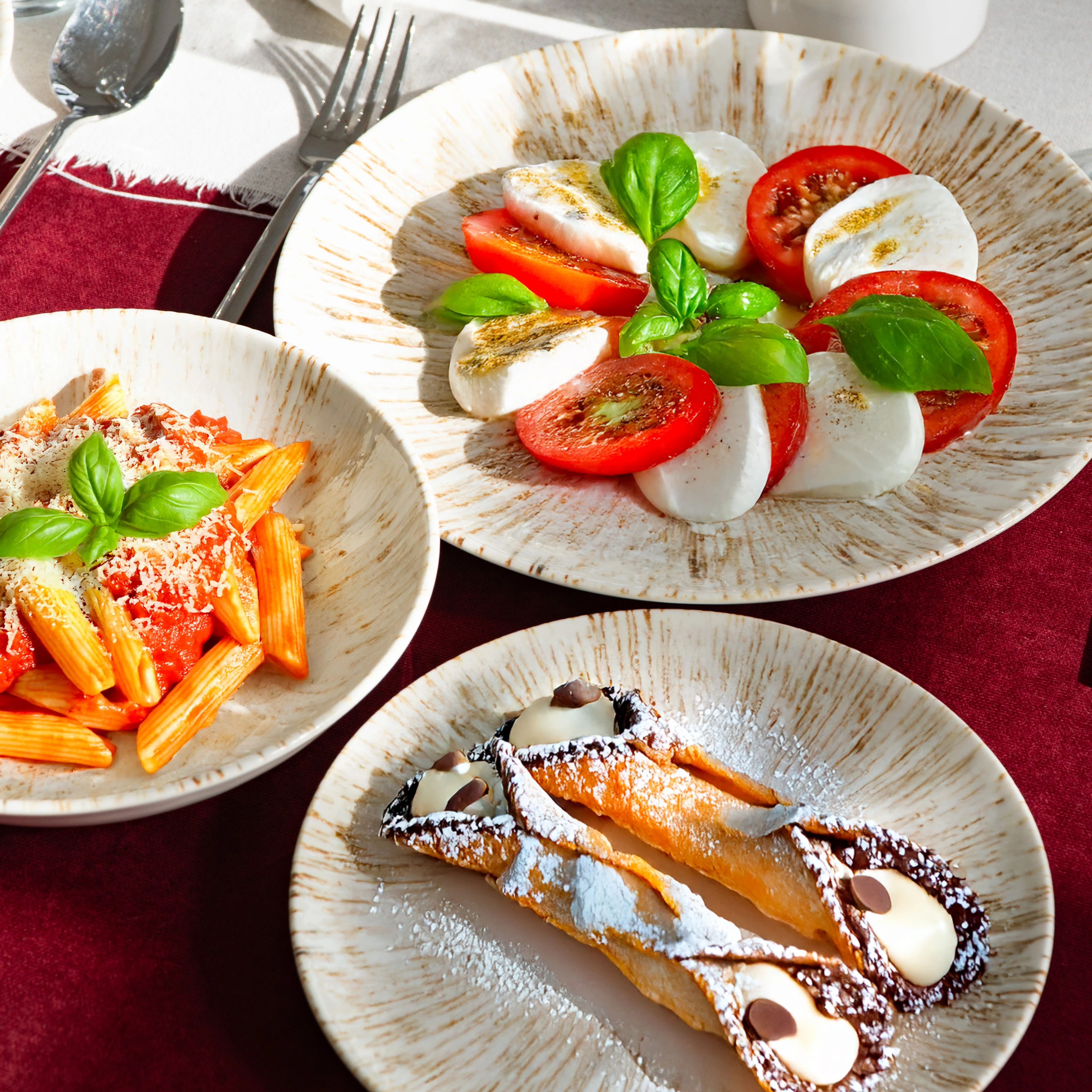 Patara Servizio di Piatti Porcellana