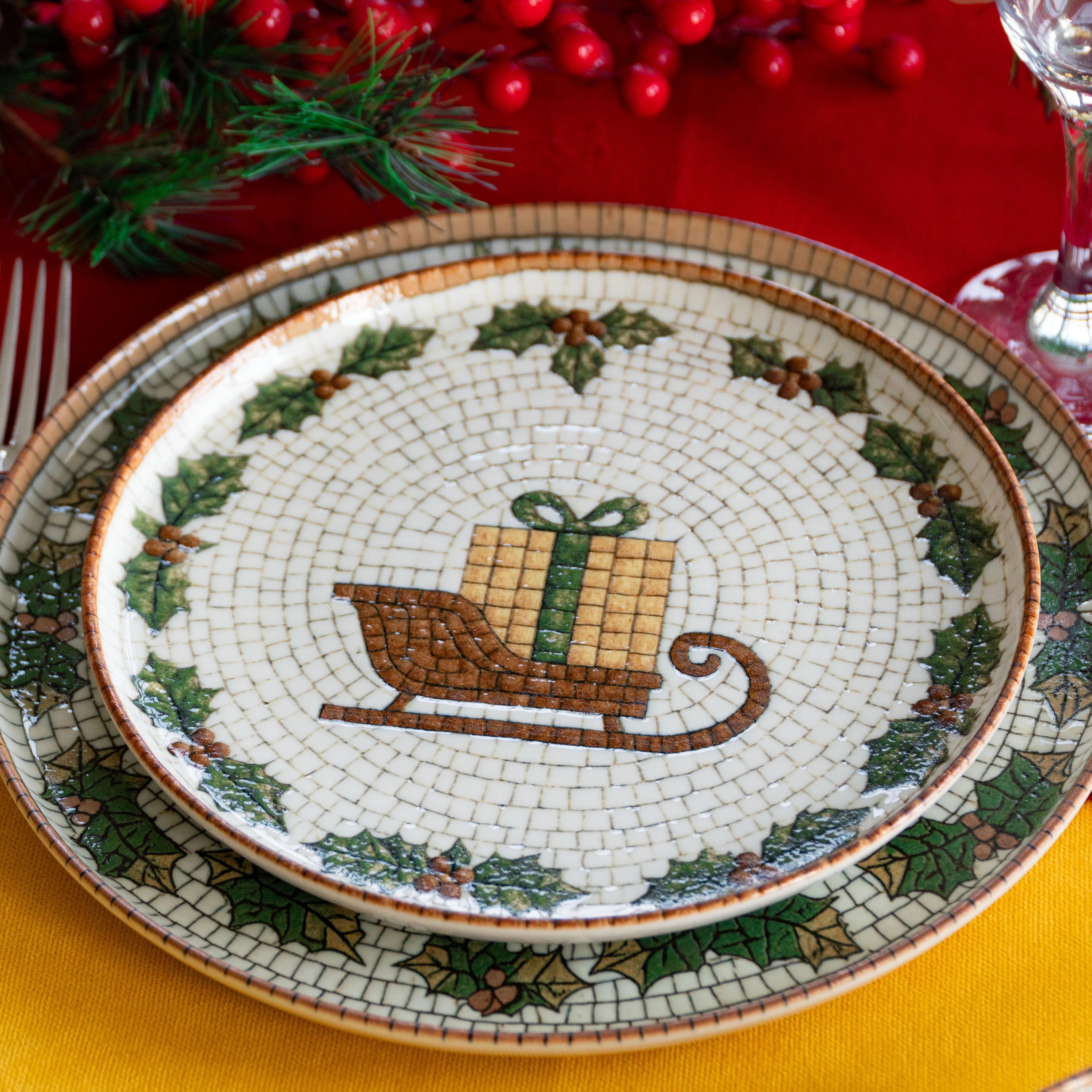 Festalia Servizio di Piatti Porcellana