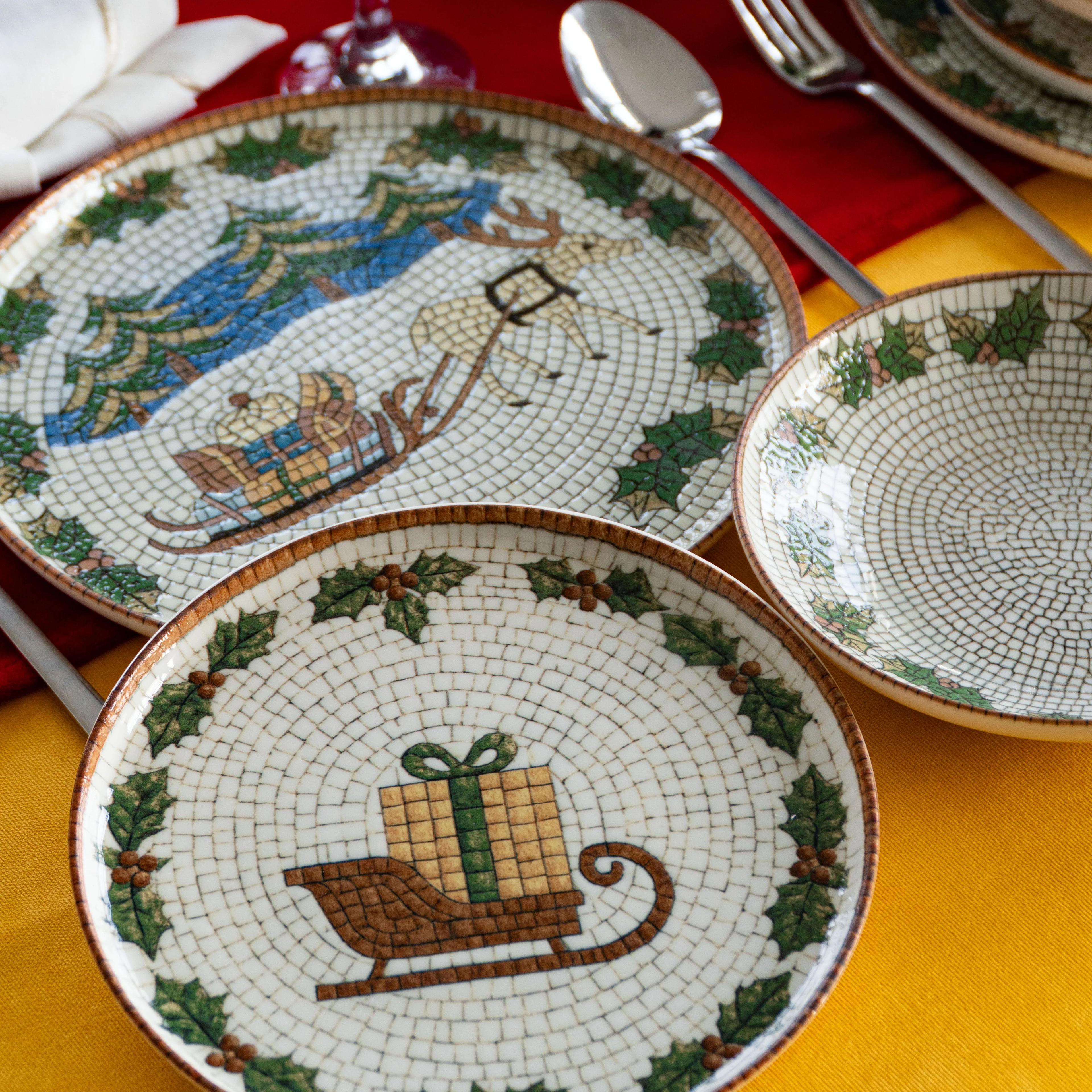 Festalia Servizio di Piatti Porcellana