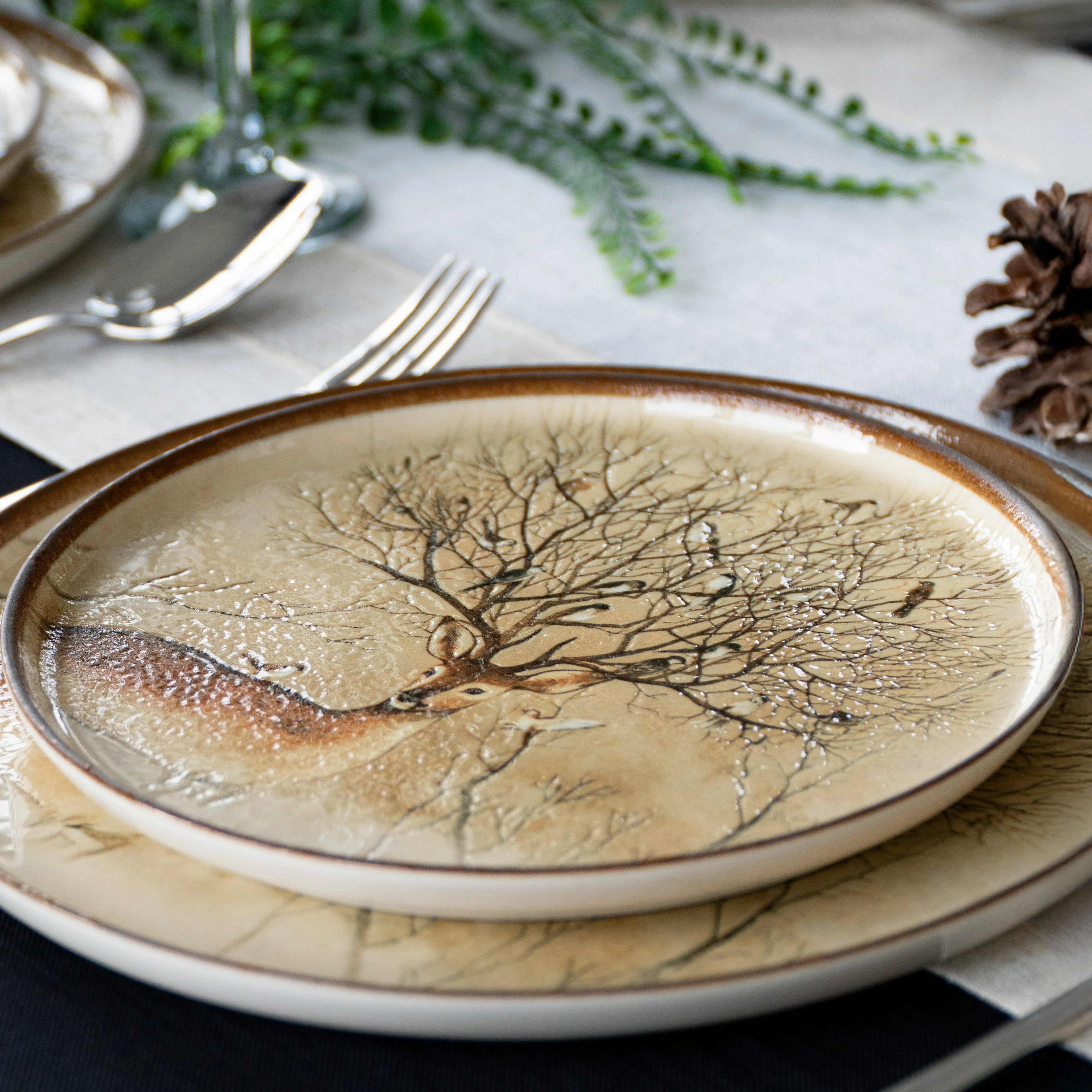 Cerbora Servizio di Piatti Porcellana