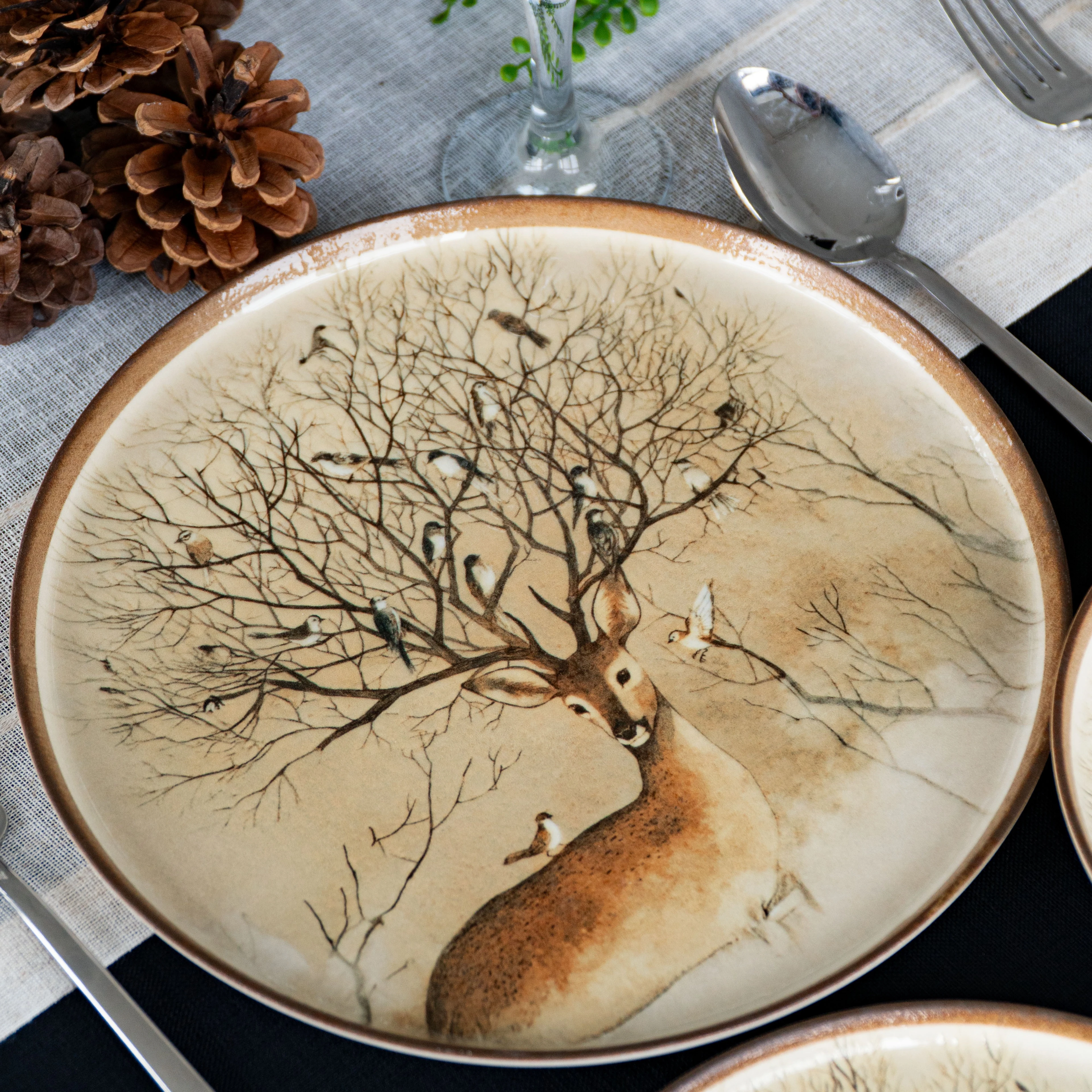 Cerbora Servizio di Piatti Porcellana