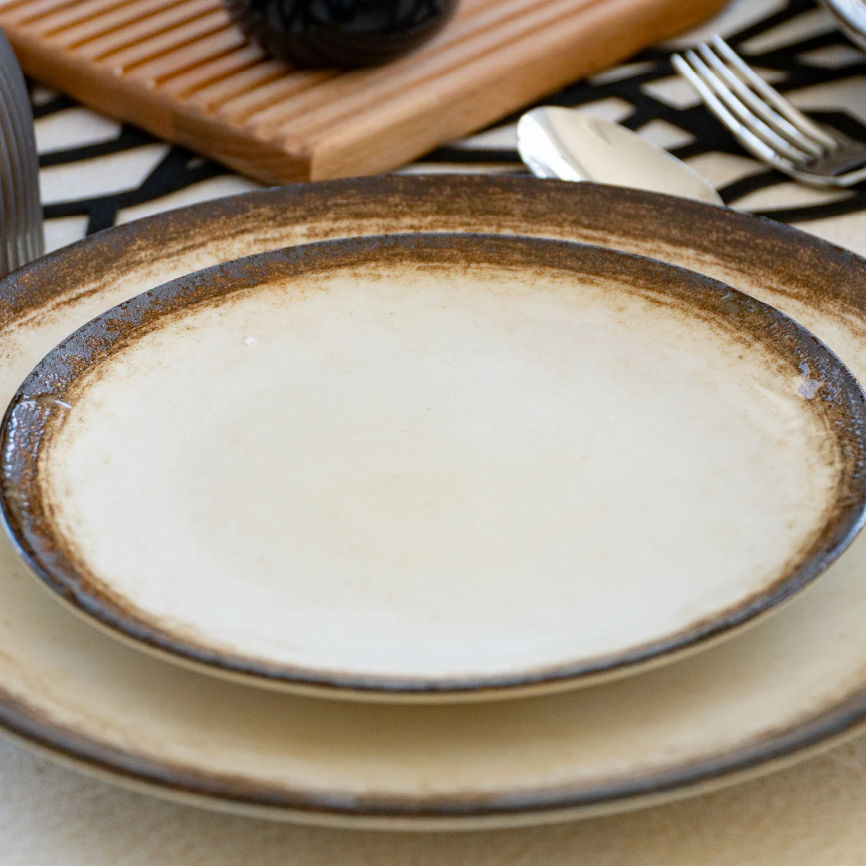 Terra Servizio di Piatti Porcellana