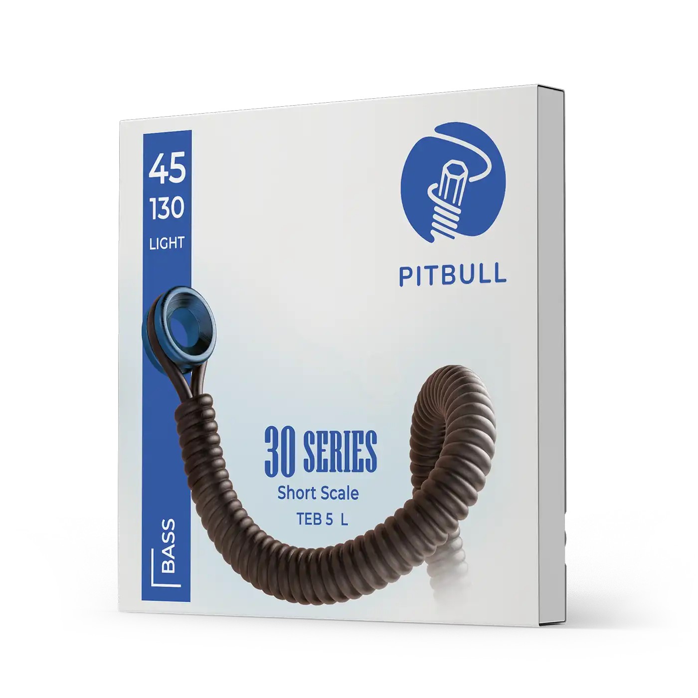 Pitbull Strings Short Scale 30 Seri Bas Teli 30 Inch Kısa Saplı Baslar İçin  - 5 TELLİ SET