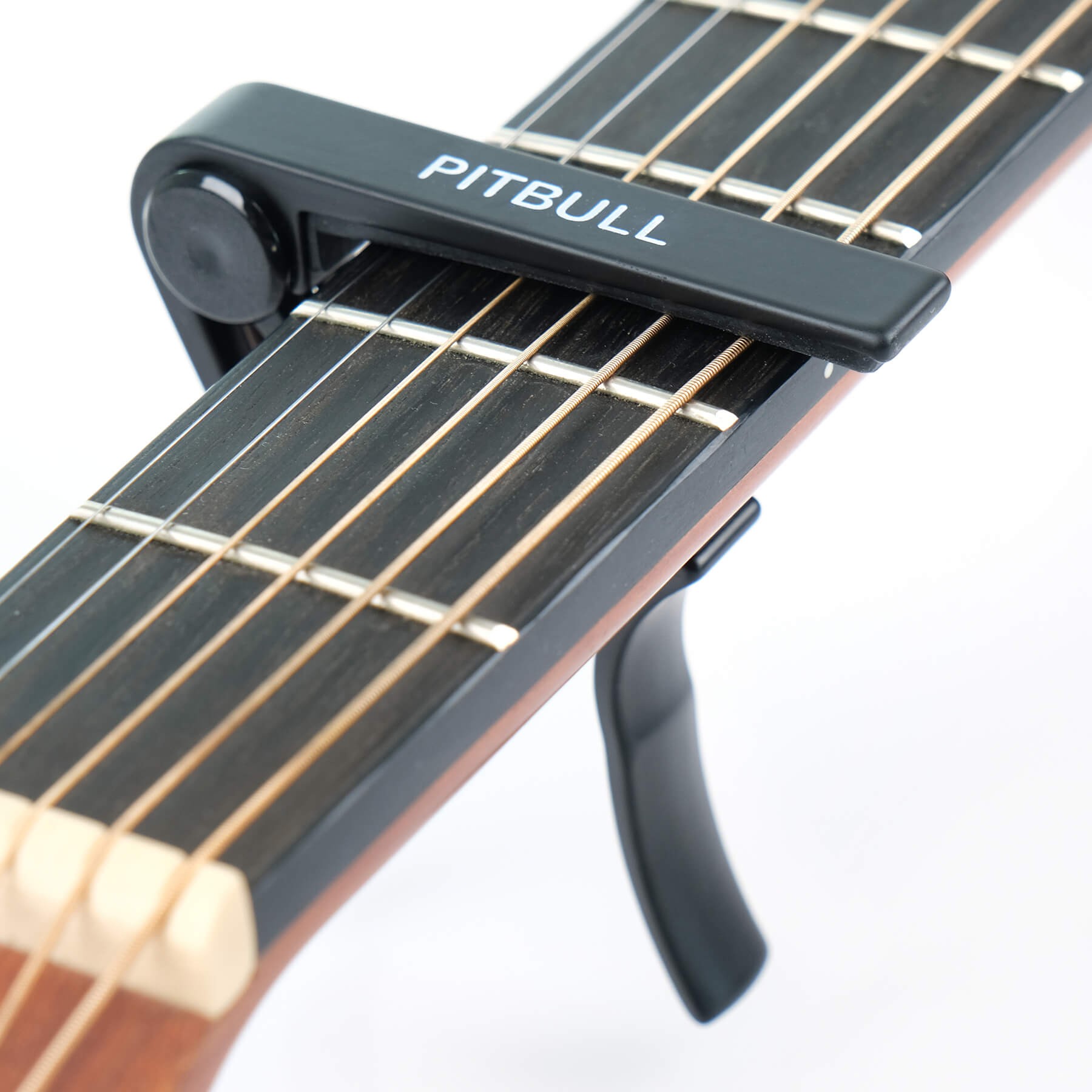 Pitbull Premium Gitar Kaposu – Tüm Telli Çalgılar İçin Profesyonel Kapo + Pena Hediyeli