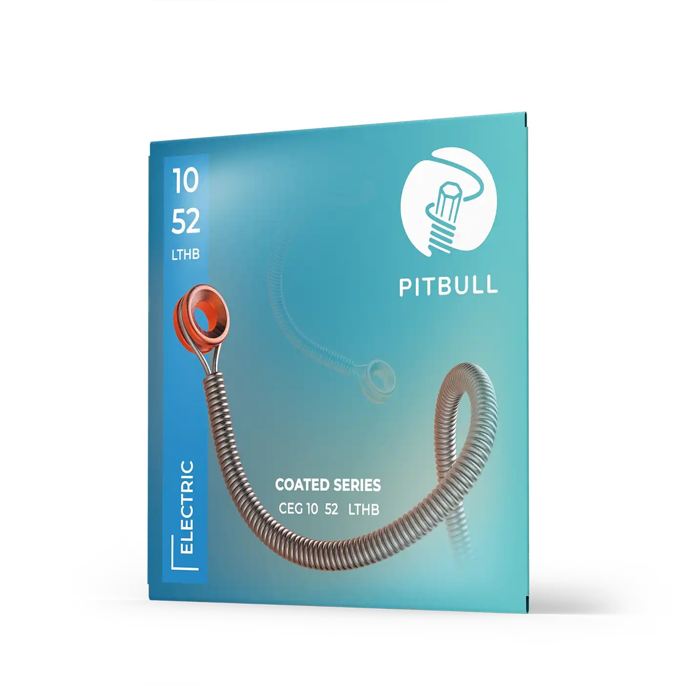 Pitbull Strings Coated Seri Elektro Gitar Teli 3'lü SET+Fretwrap+Askı Kilidi