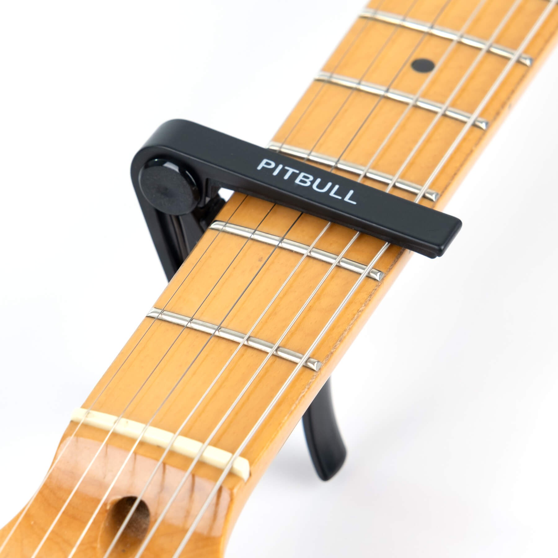 Pitbull Premium Gitar Kaposu – Tüm Telli Çalgılar İçin Profesyonel Kapo + Pena Hediyeli