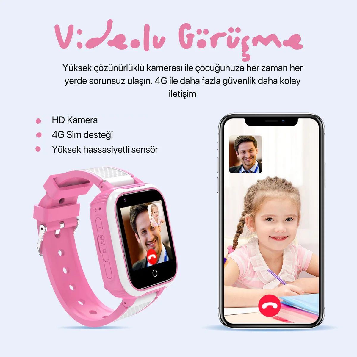 OLIVFANT DH9 Akıllı Çocuk Saati ( Sim Kartlı )