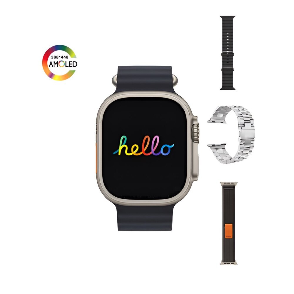 2 adet Hello Watch 3+ - (49mm)