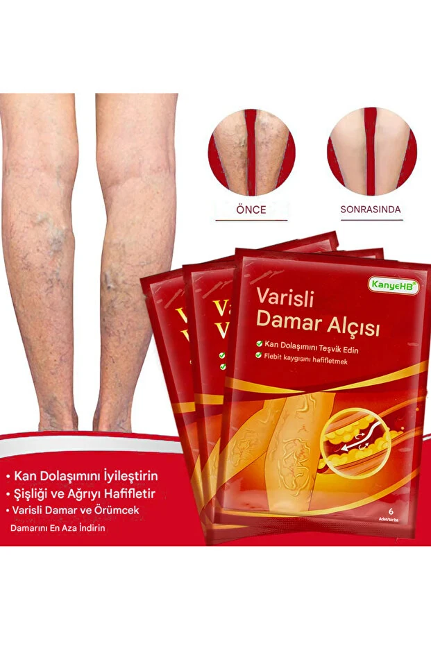 Mentol Etkili Bacak Rahatlatıcı Bant - Dolaşım Destekleyici & Ferahlatıcı