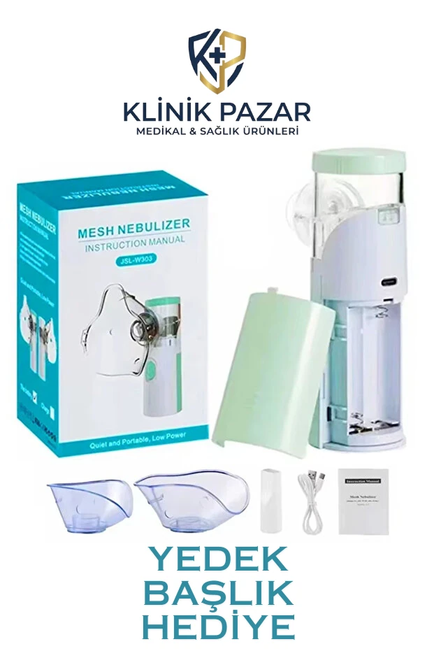Yetişkin Ve Çocuklar İçin Taşınabilir Mesh Nebulizatör Hava Makinesi