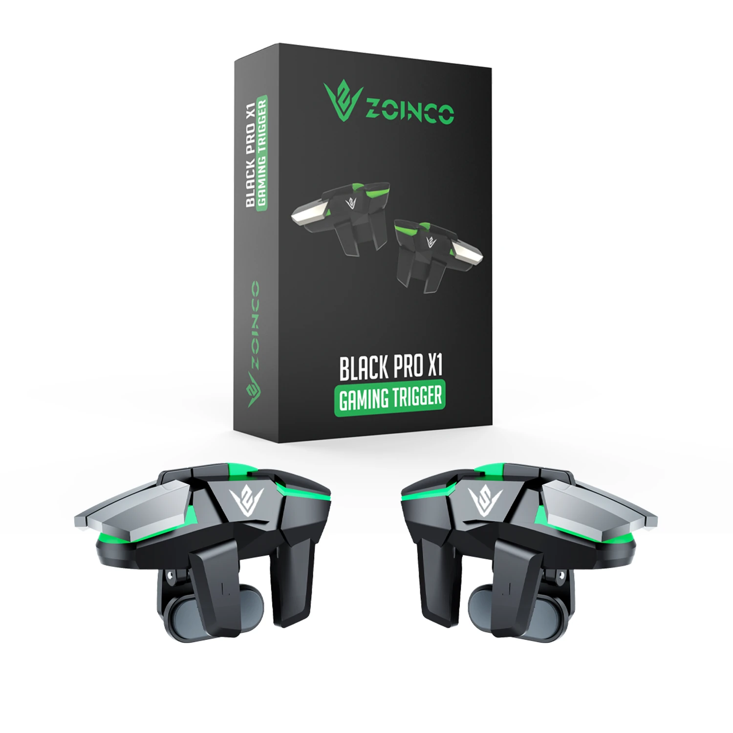 BLACK PRO X1 E-Spor Oyun Tetikleri Pubg Nişan Ve Tetik Tuşu (6 Parmak) main variant image