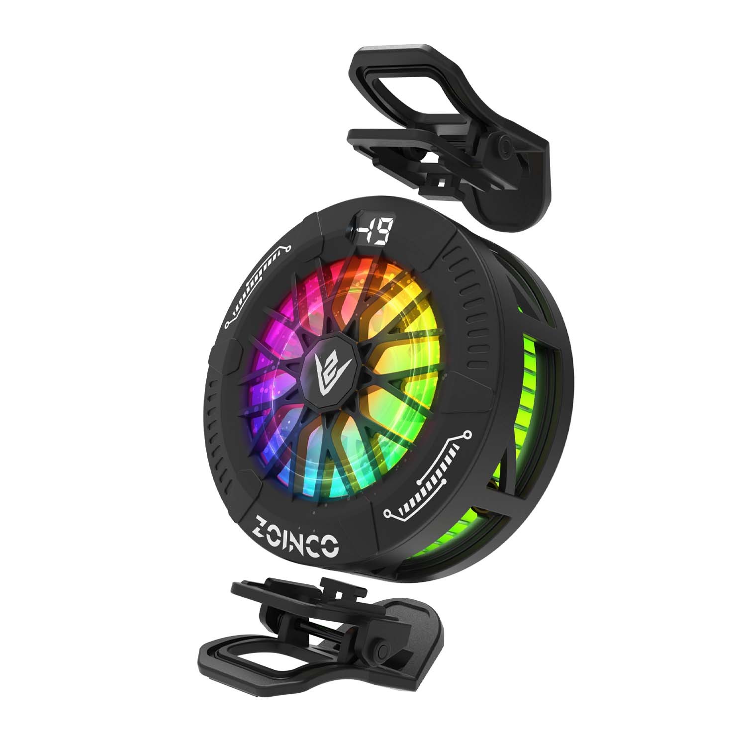 ICE PRO LED Ekranlı Telefon ve Tablet Soğutucu | -19°C Etkili Soğutma | 3 Mod | RGB Işık