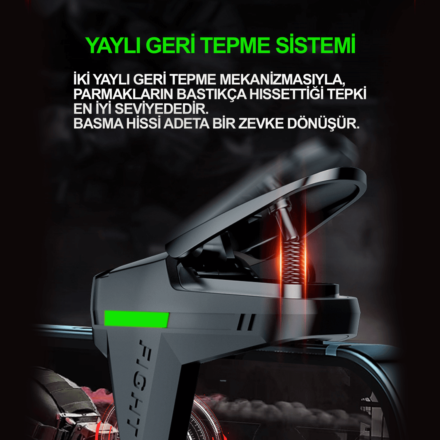TURBO SHOT Mobil Oyun Tetikleri - PUBG Oyun Konsolu