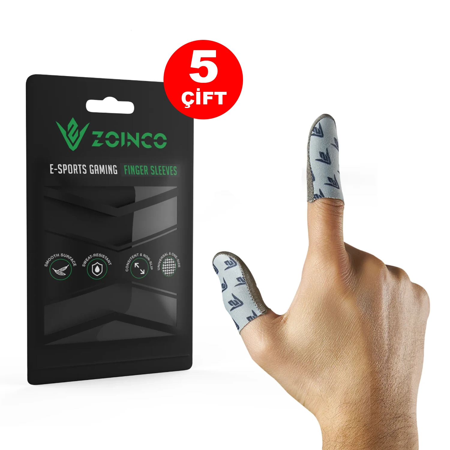 Yeni Nesil Mobil Oyun Parmak Eldiveni 5 Çift image