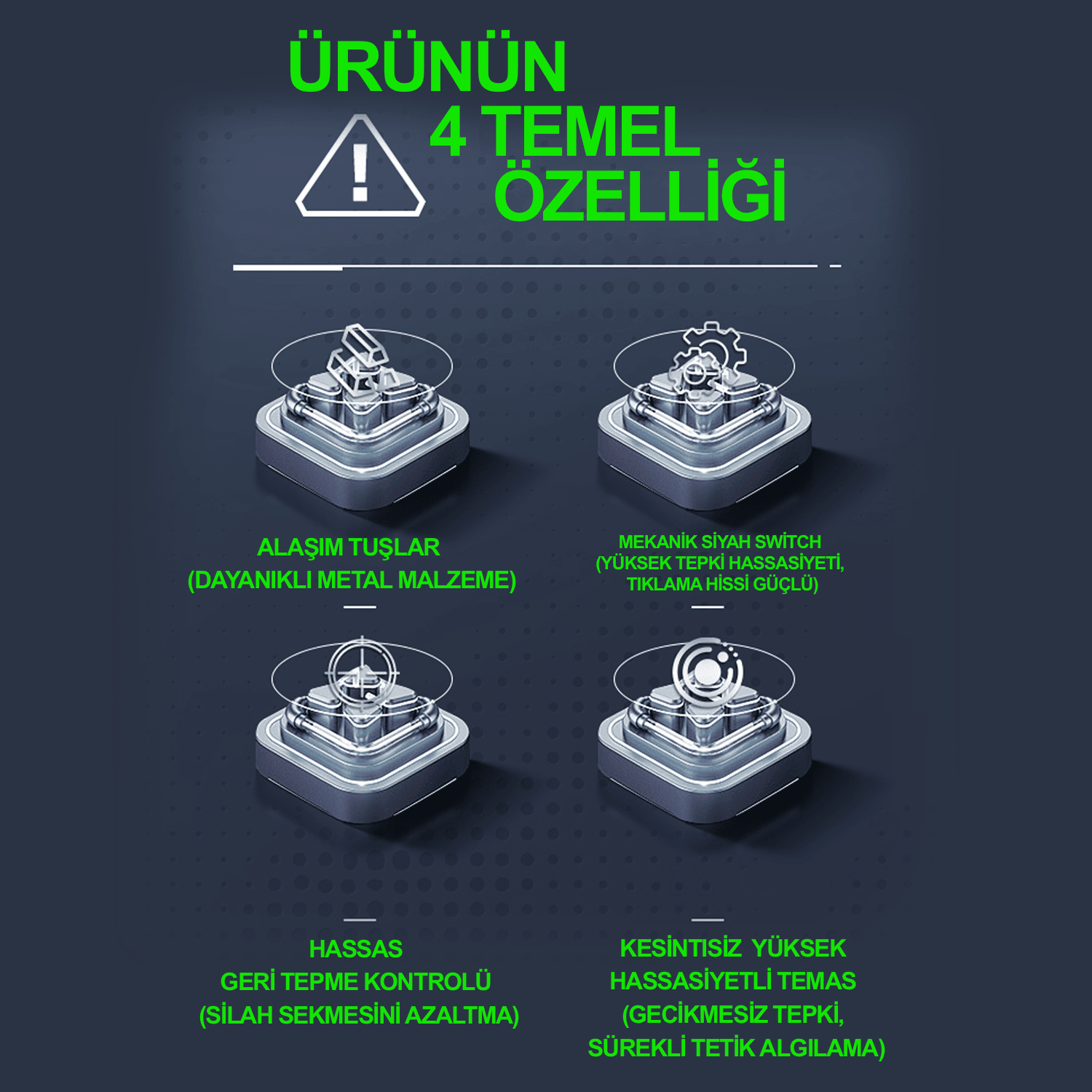 TURBO SHOT Mobil Oyun Tetikleri - PUBG Oyun Konsolu