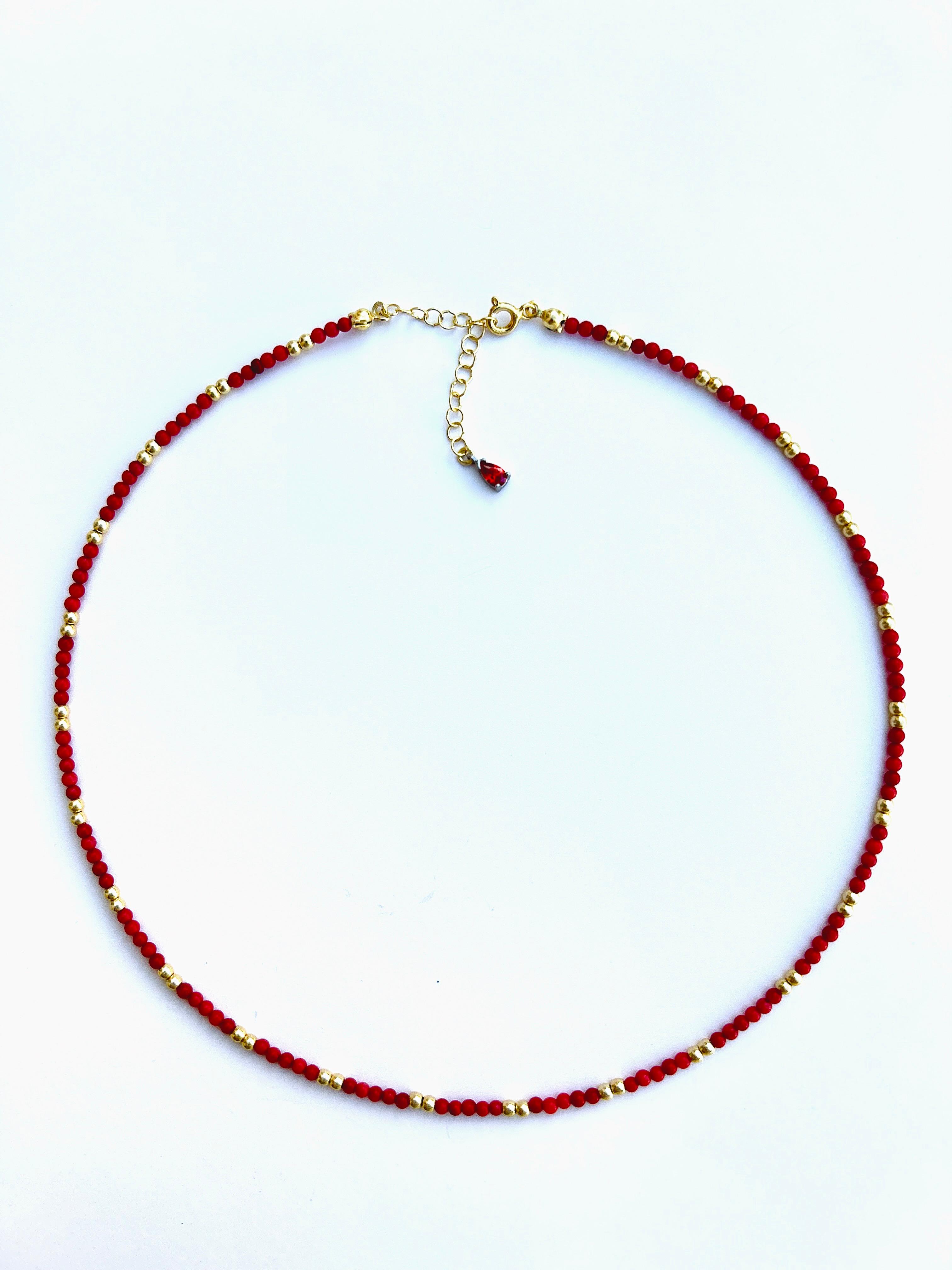 MERCAN & KİRAZ SET KOLYE 