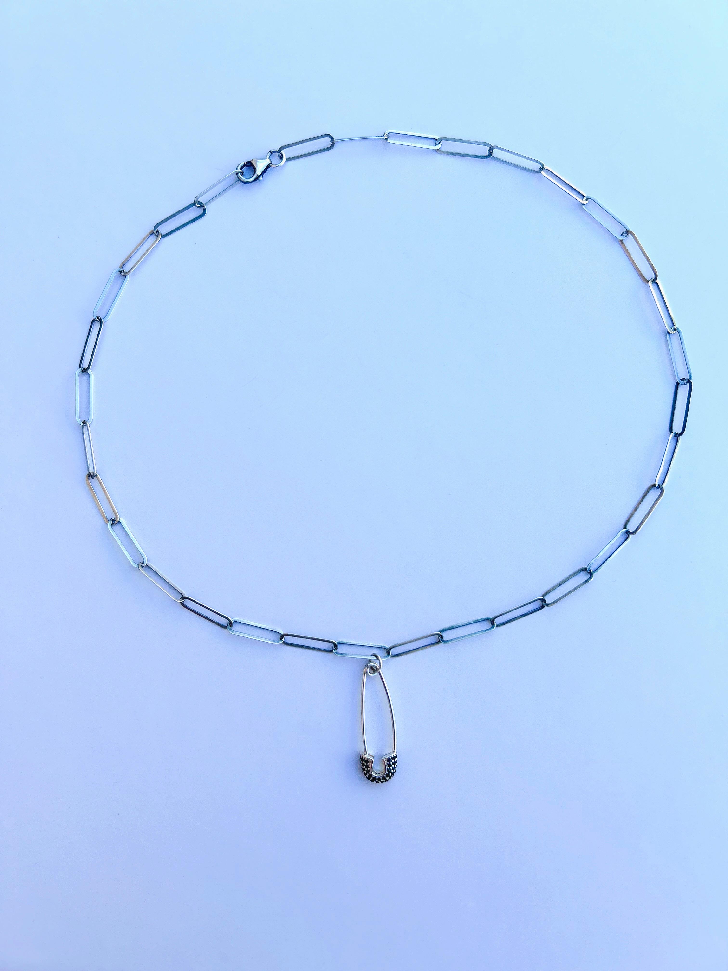 ZİRKON İĞNE KOLYE