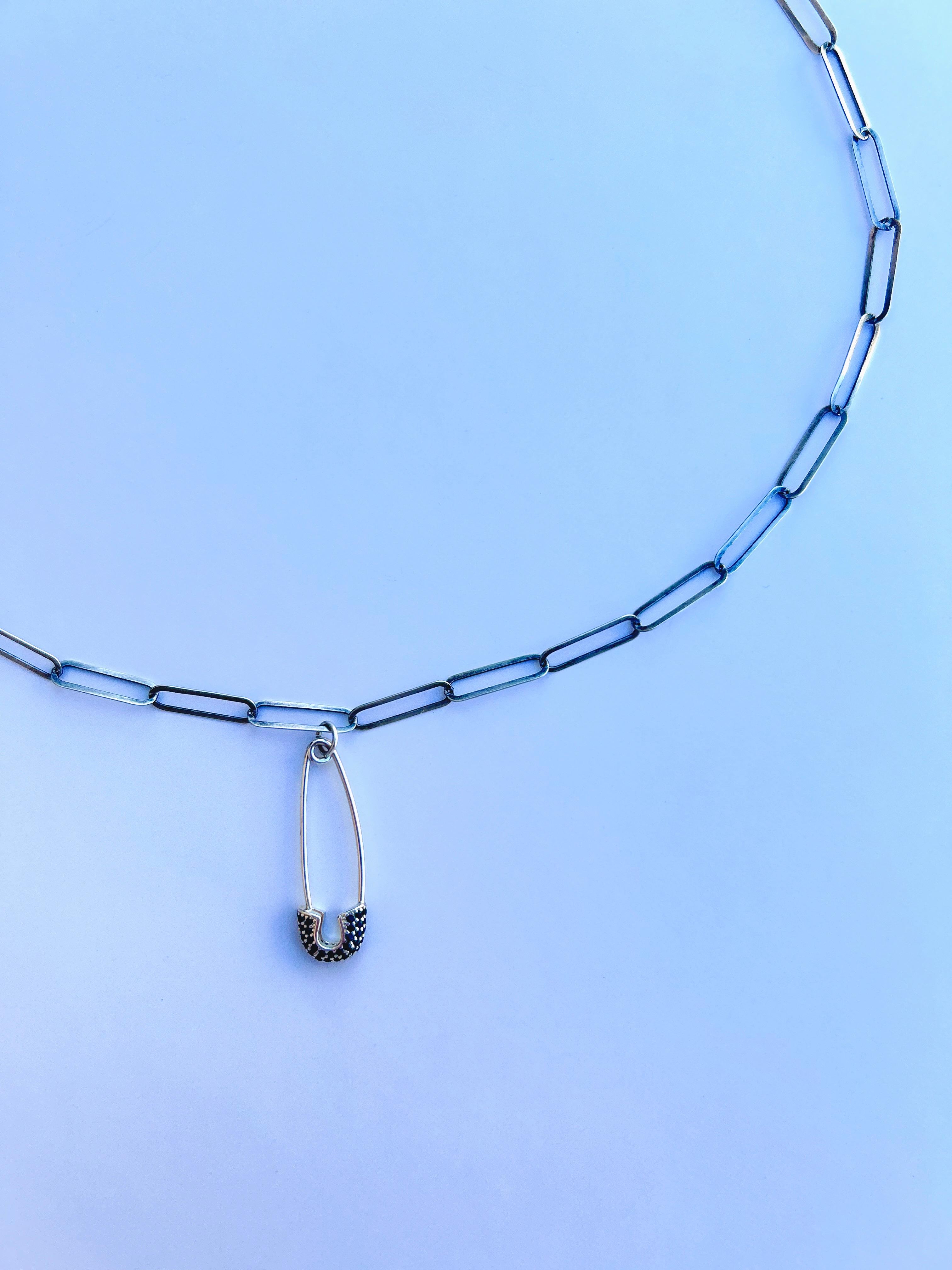 ZİRKON İĞNE KOLYE