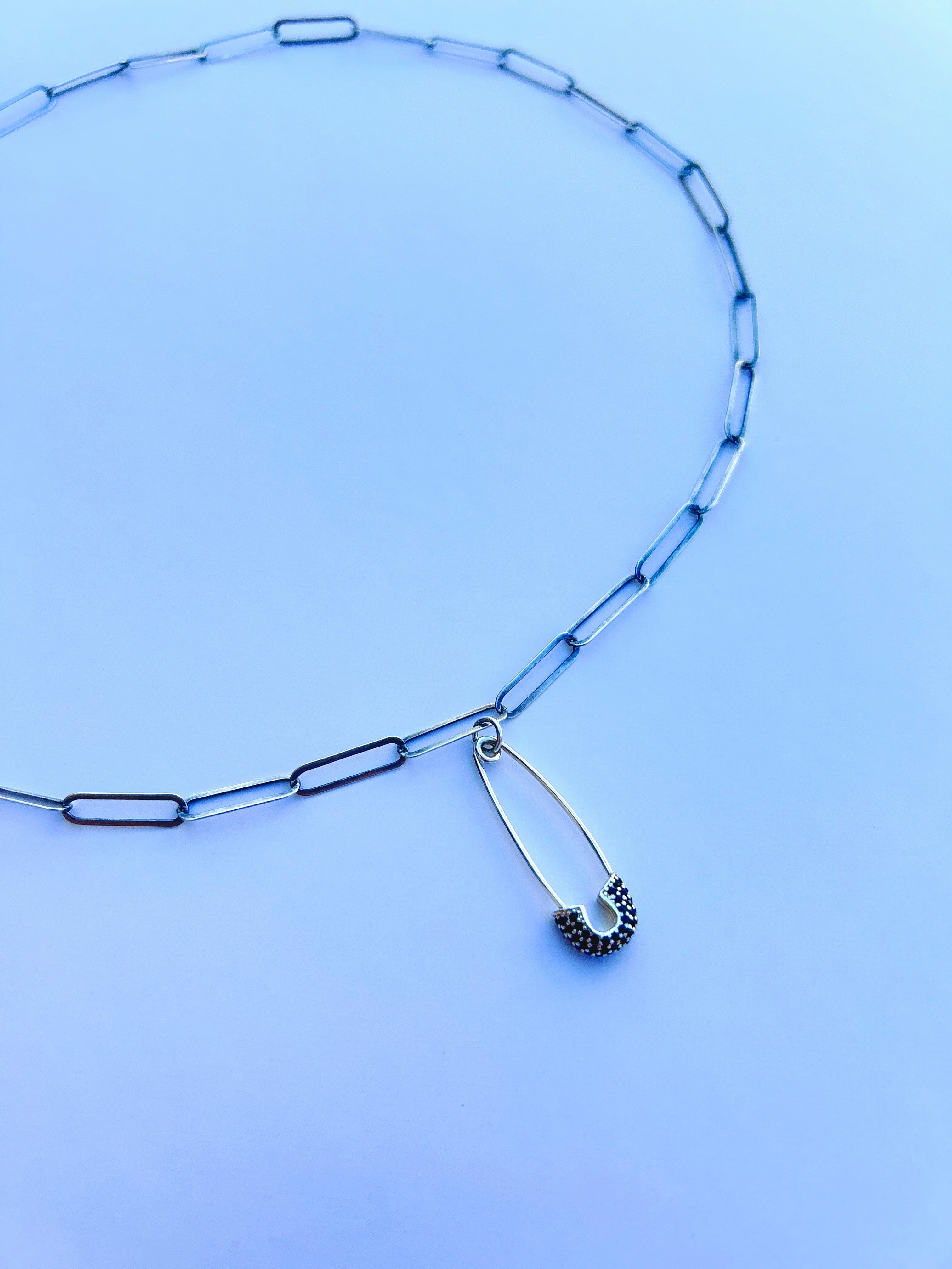 ZİRKON İĞNE KOLYE