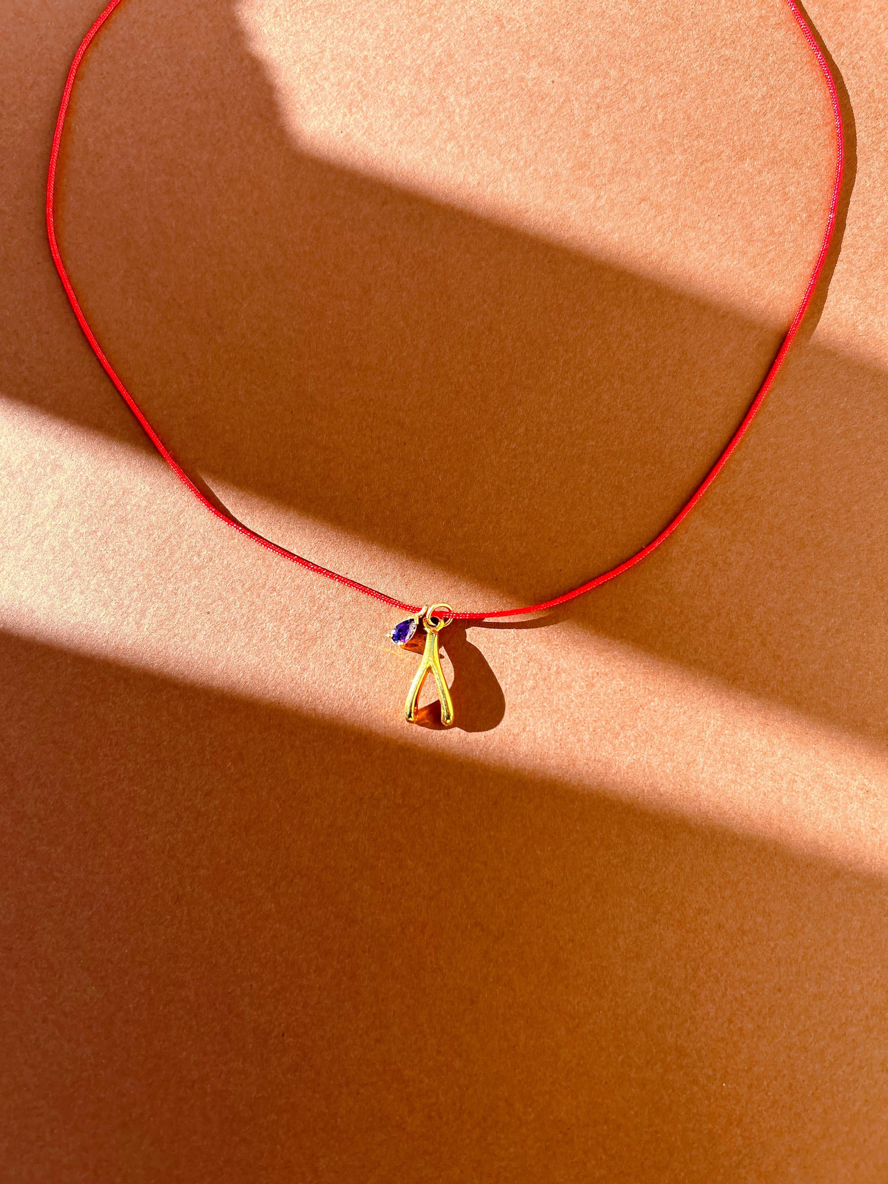 LUGH WISHBONE NECKLACE