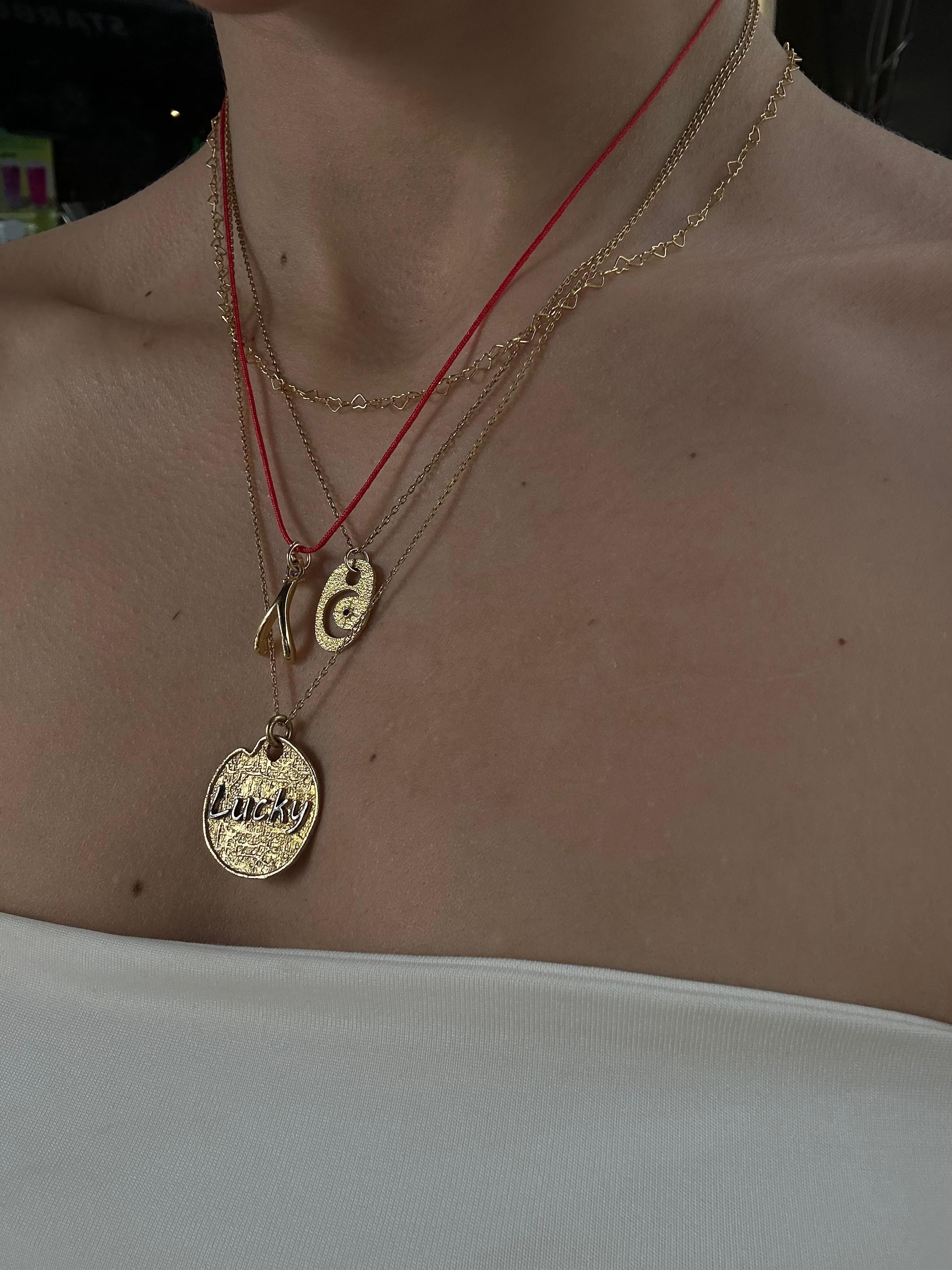 LUGH WISHBONE NECKLACE