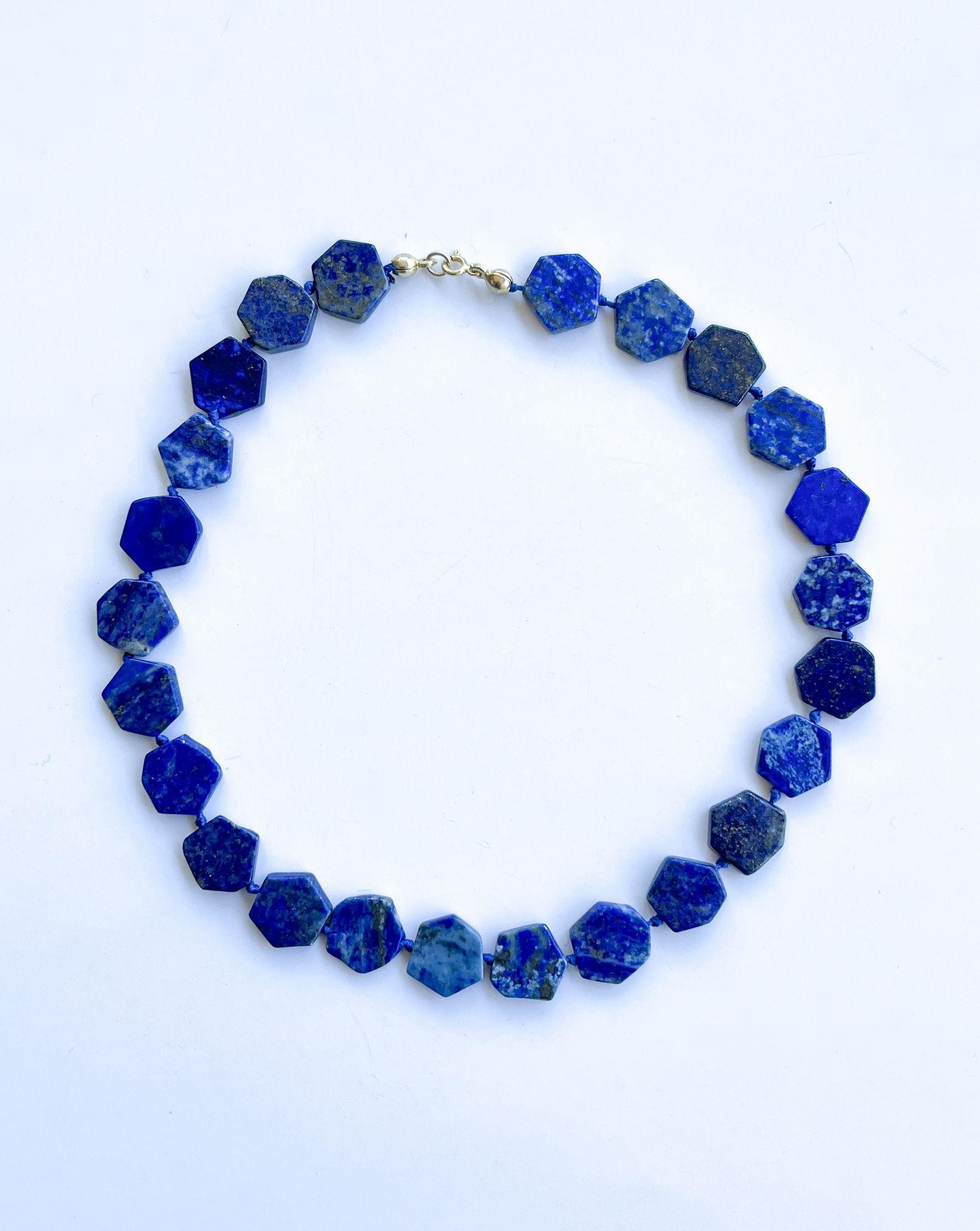 ALTIGEN LAPİS LAZULİ KOLYE