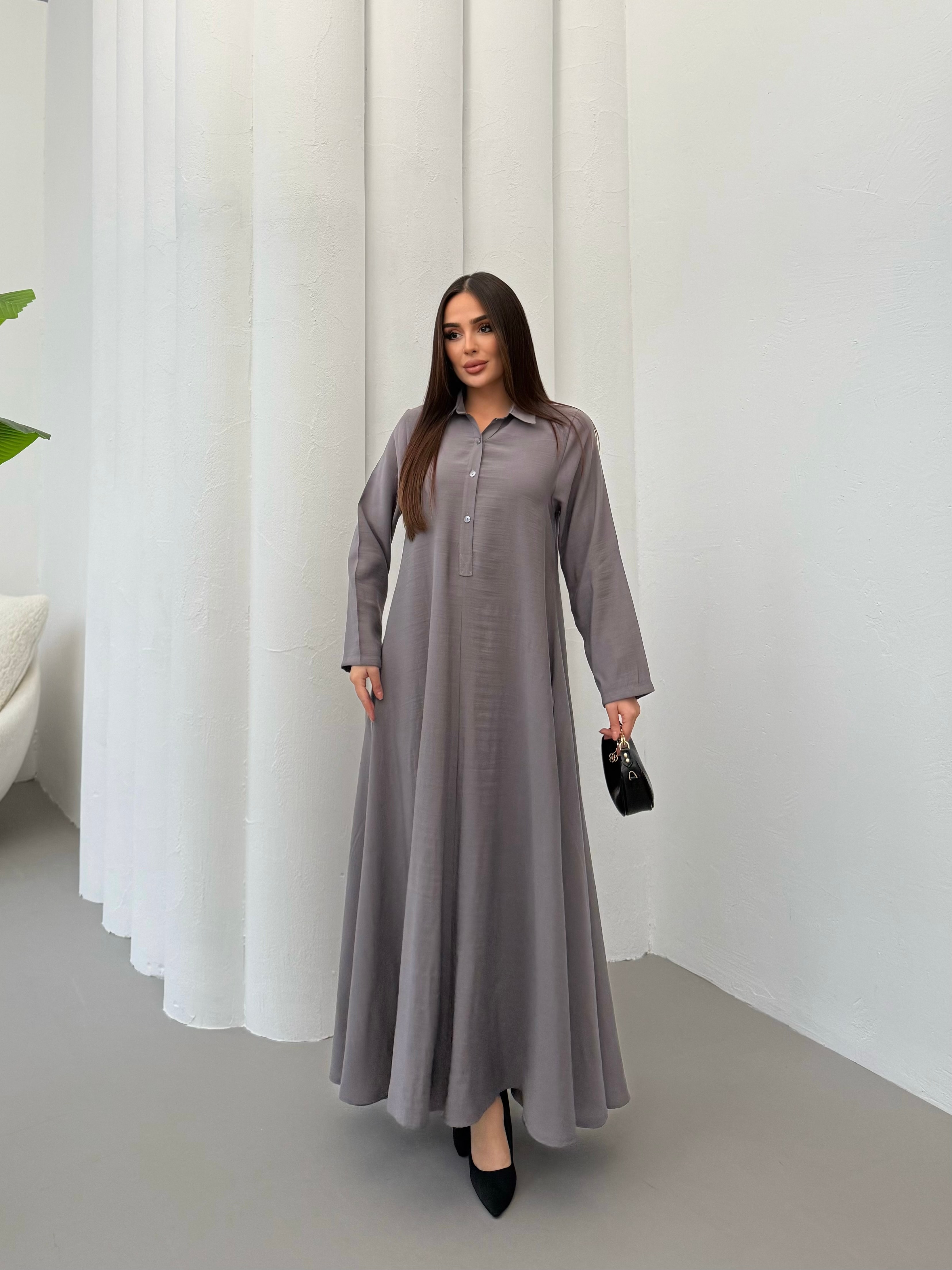 Venezia Elbise  - Gri