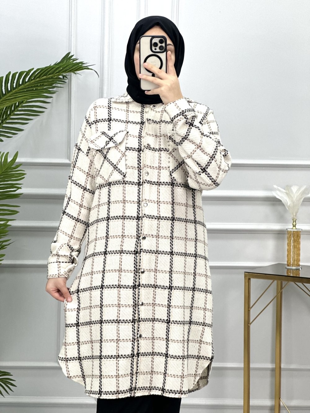 Nida Tunik Ekru