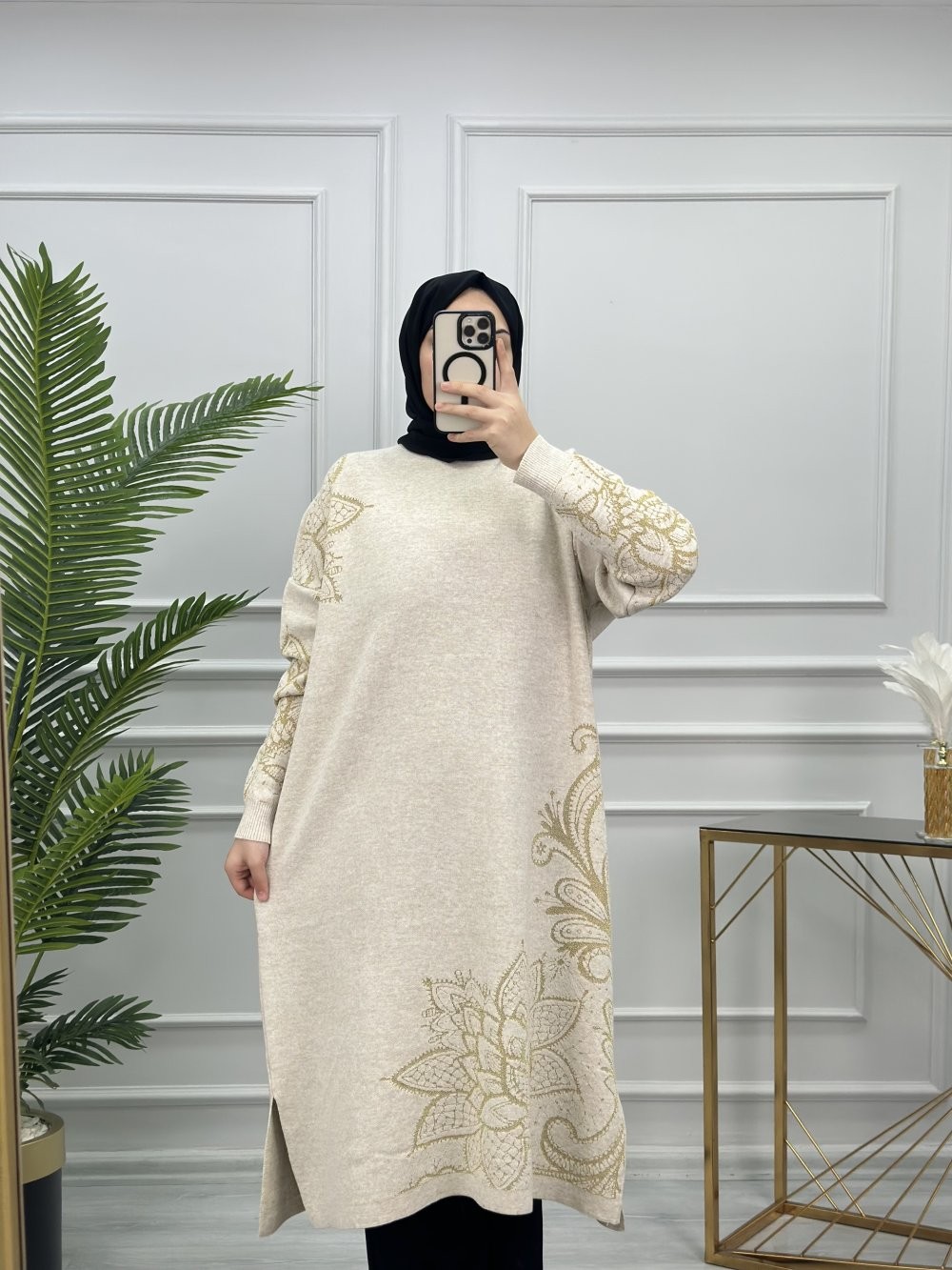 Reyhan Tunik Ekru