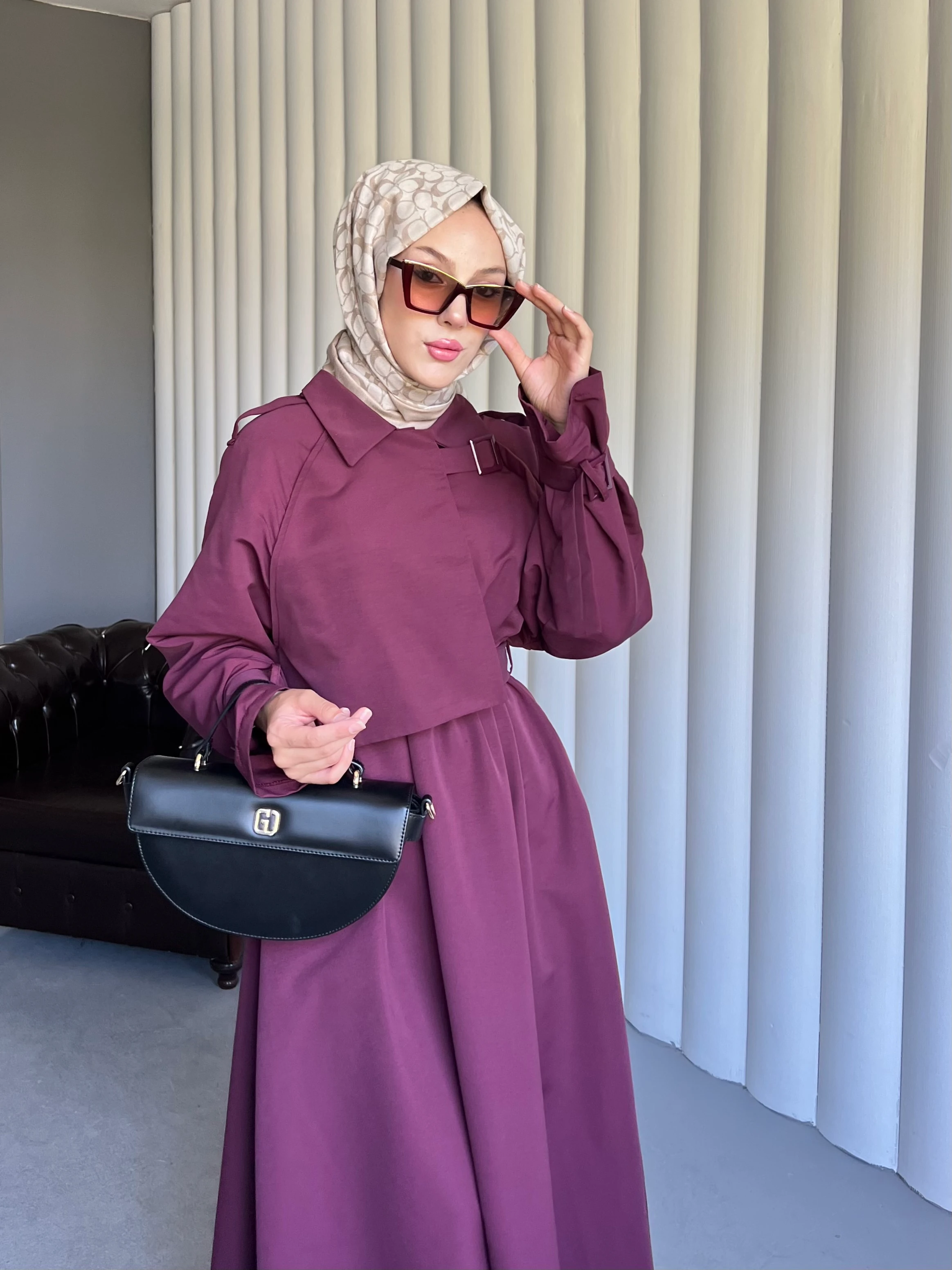 Premium Elbise Trench