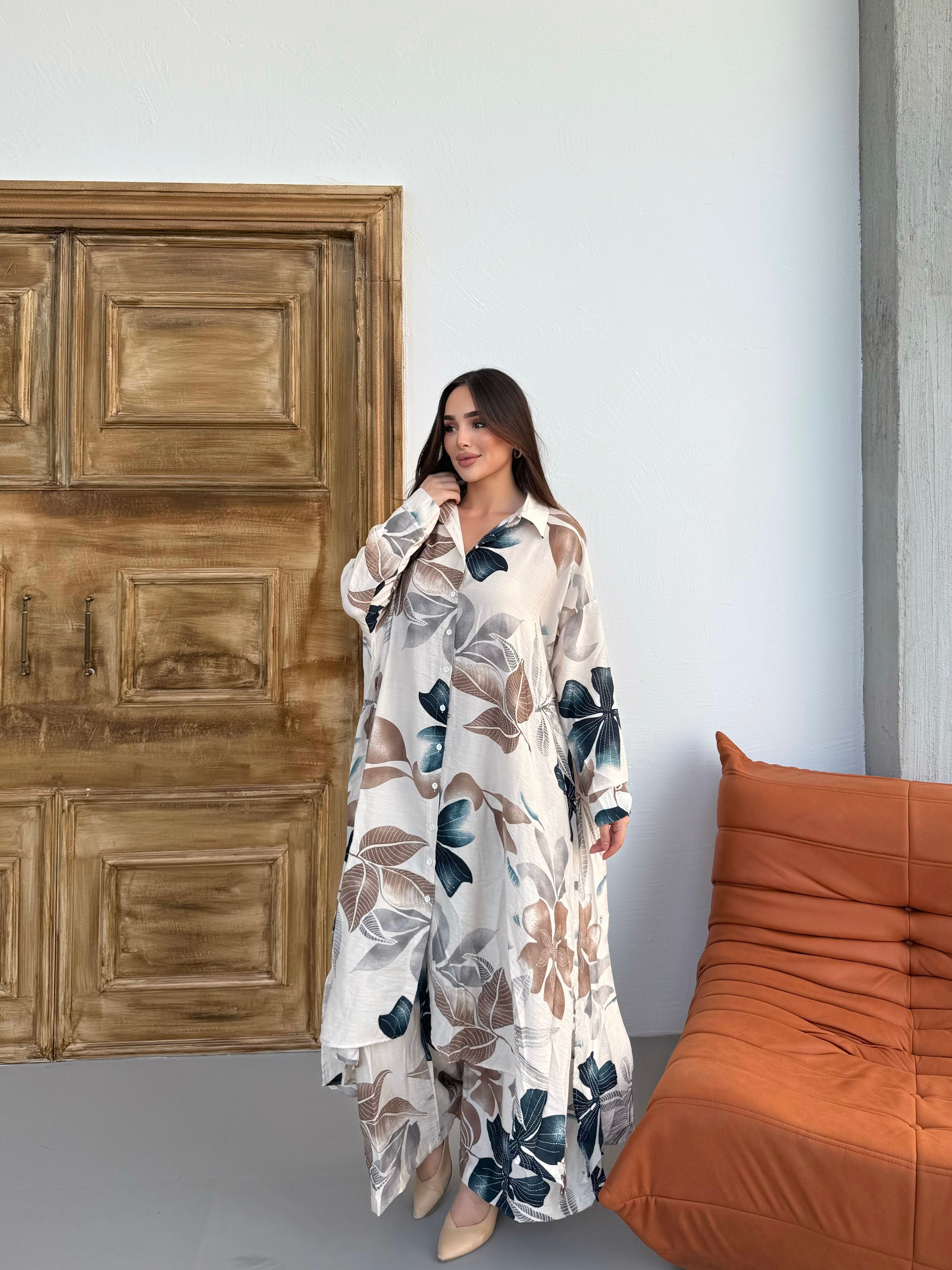Koza Tunik Pantolon Takım