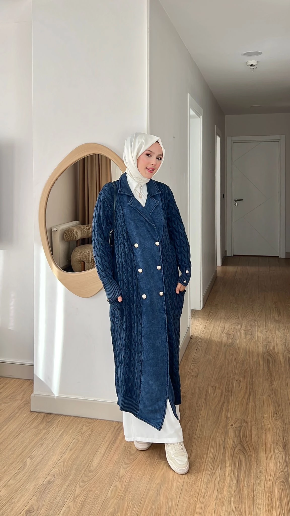 Private Kap Trench - Lacivert