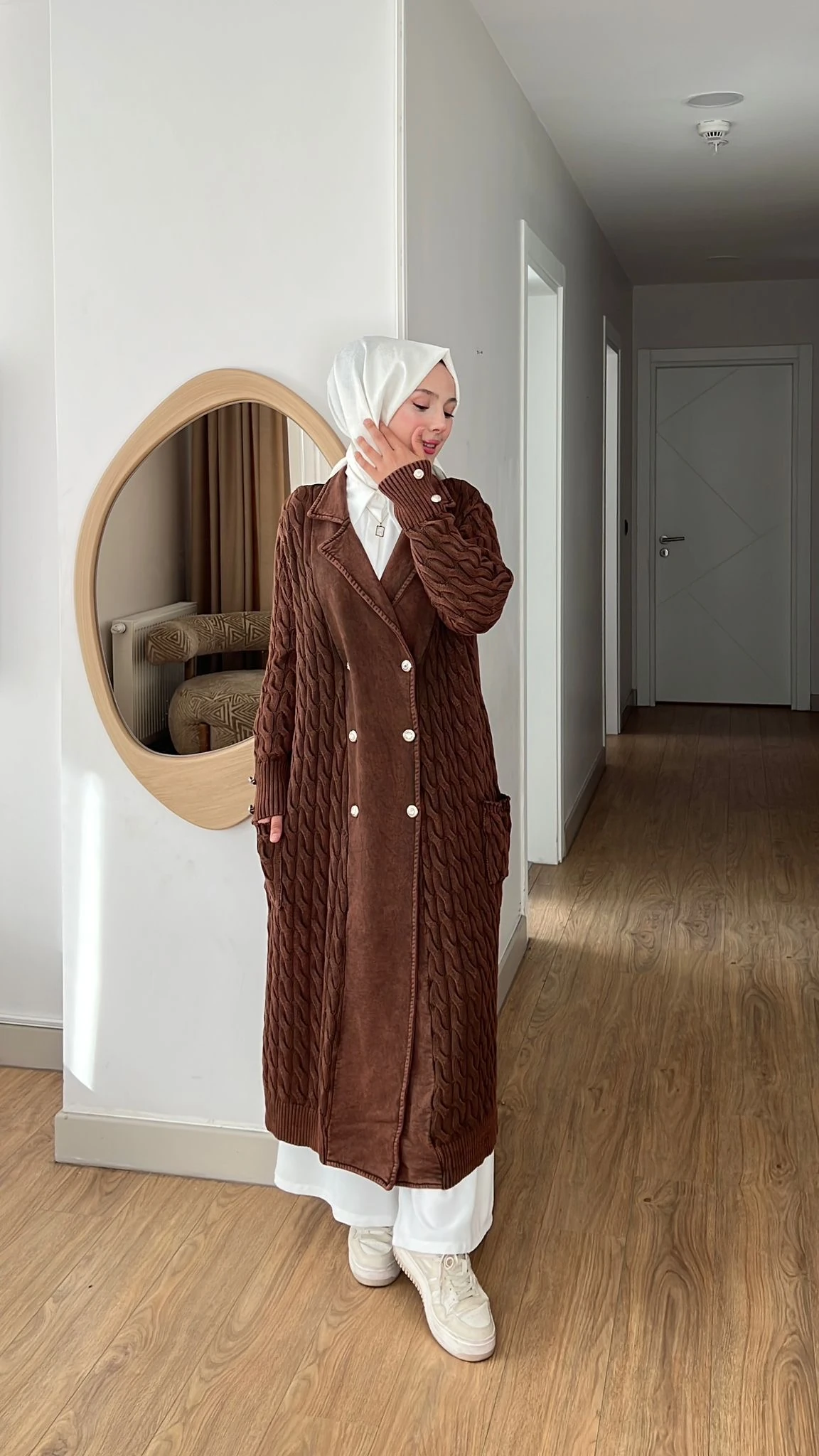 Private Kap Trench - Kahve