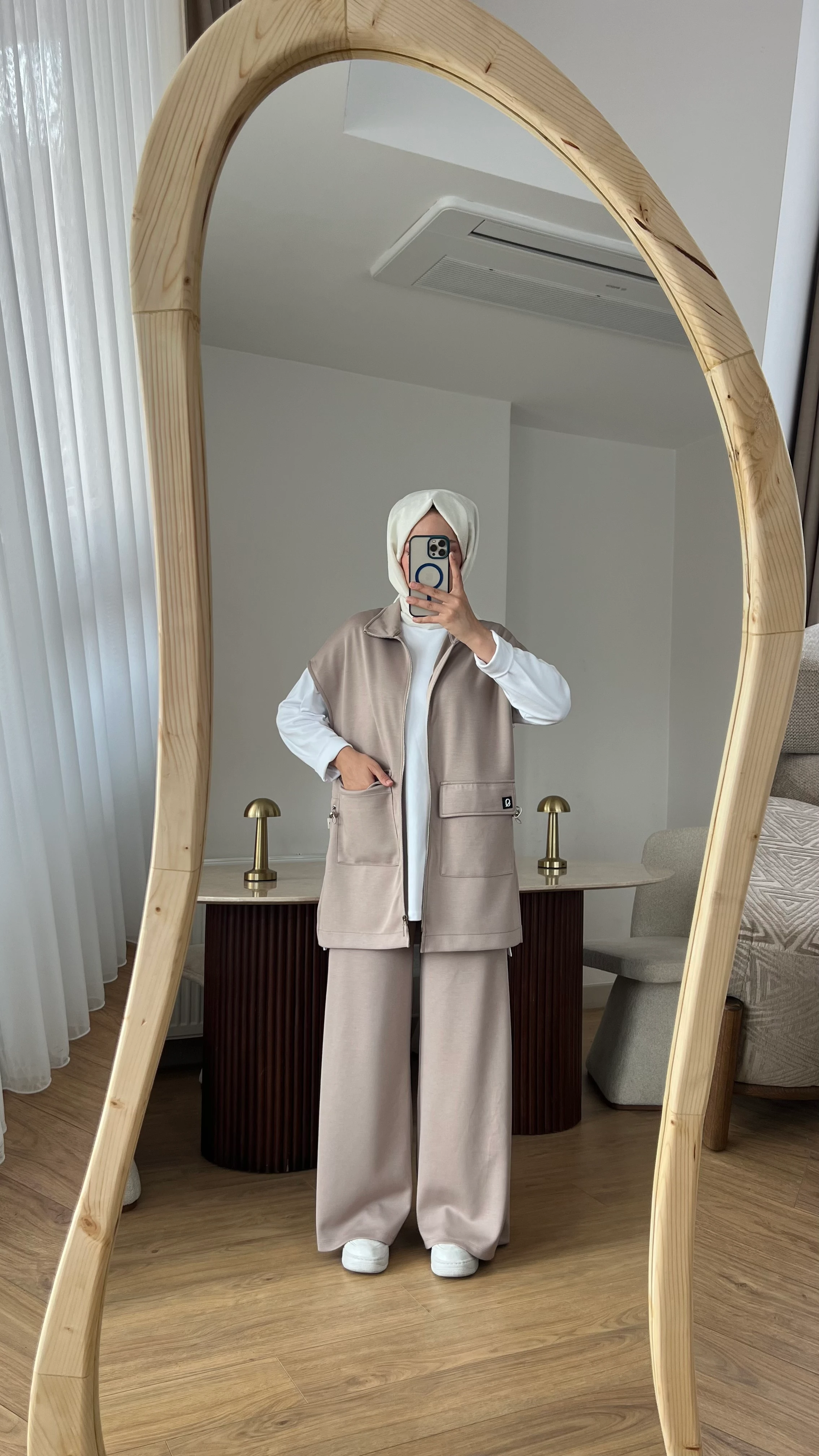 Oysho Üçlü Takım - Vizon