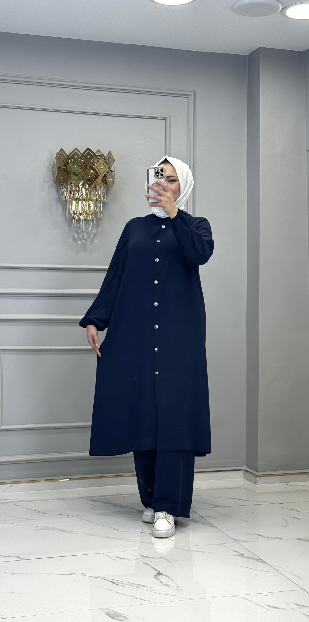 İkbal Takım Lacivert