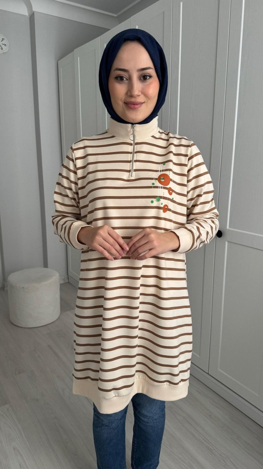 Ahel Tunik Kahverengi