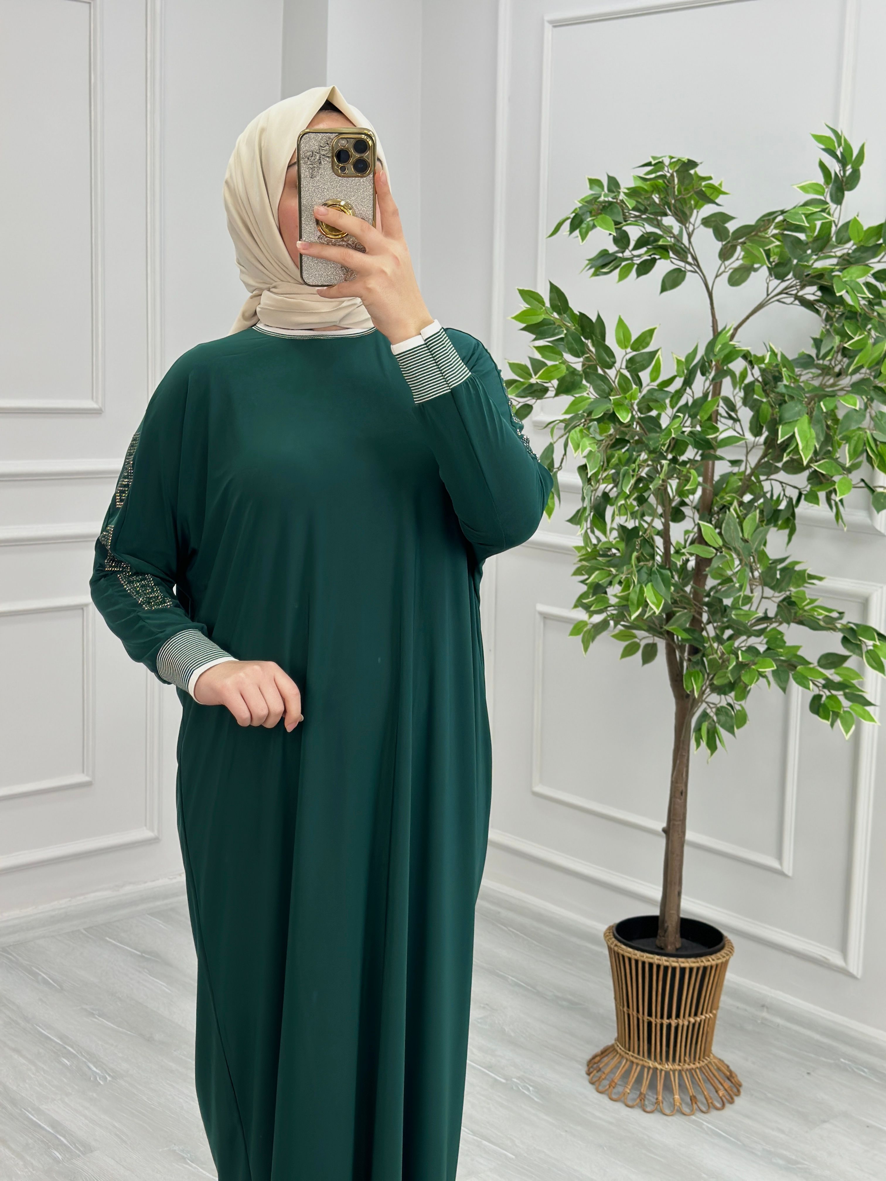 Aylin Elbise Zümrüt